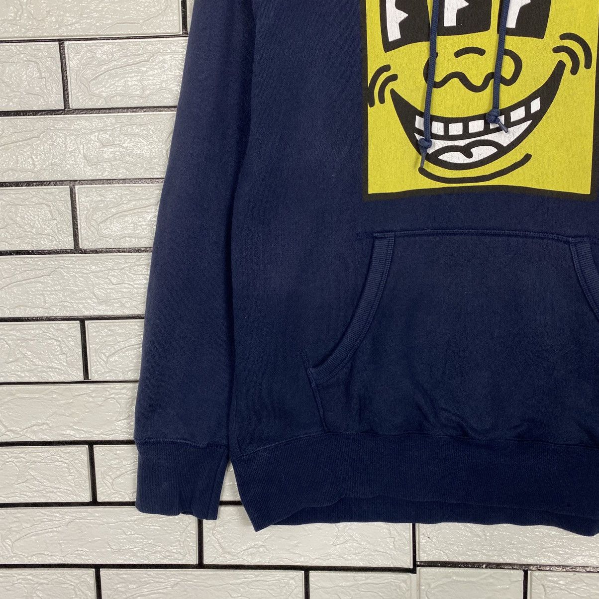 Japanese Brand 📌Vintage Hoodie Keith Harring Big Logo Size US L / EU 52-54 / 3 - 5 Thumbnail