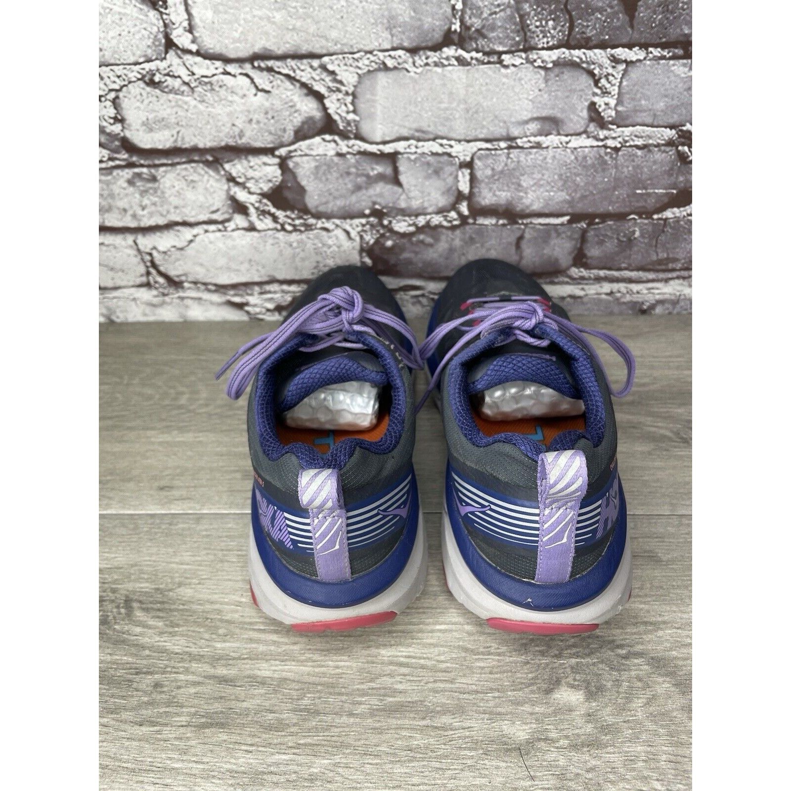 Hoka Hoka One One Challenger ATR 5 Purple Mesh Gym Running Shoes Size US 8 / IT 38 - 14 Thumbnail