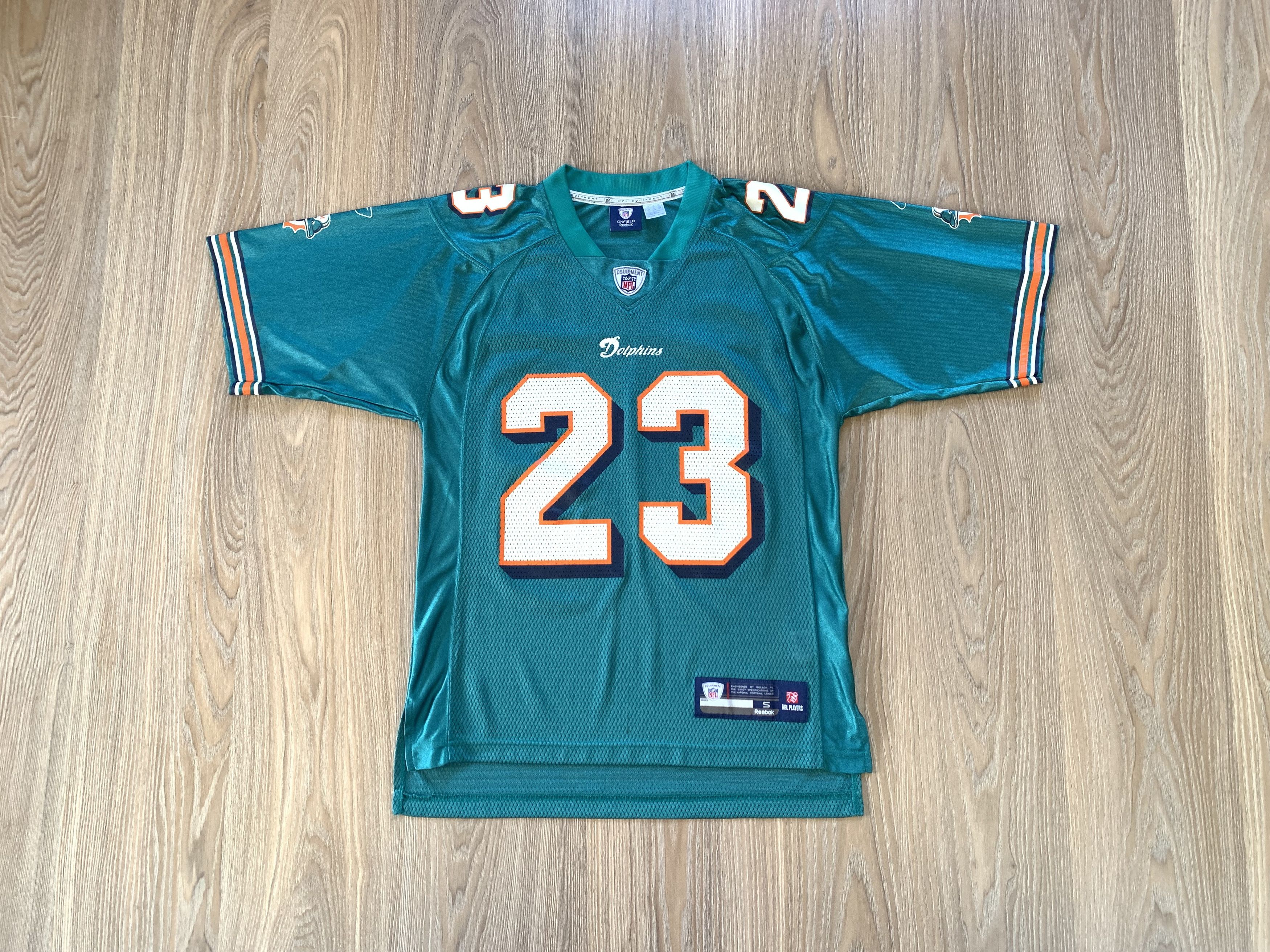 NFL × Reebok × Vintage Reebok NFL Miami Dolphins Ronnie Brown #23 Jersey Size US S / EU 44-46 / 1 - 1 Thumbnail