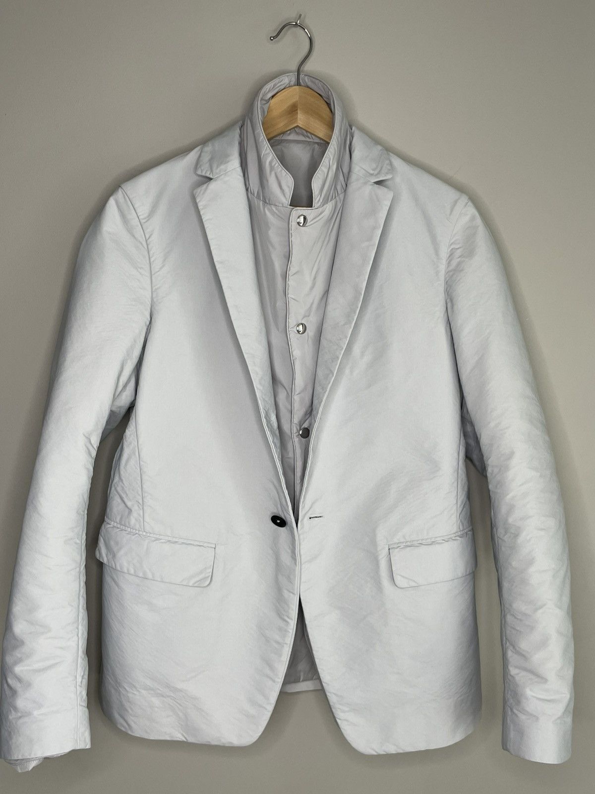 Jil Sander Jil Sander 2-in-1 Blazer + Puffer Jacket (Reversible) Size 50R - 4 Thumbnail