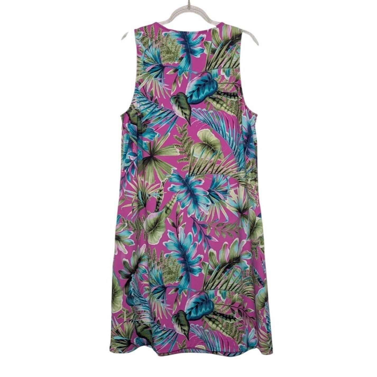 Tommy Bahama Tommy Bahama Tropical Dress Womens Size Medium Pink Tassel Size M / US 6-8 / IT 42-44 - 8 Thumbnail