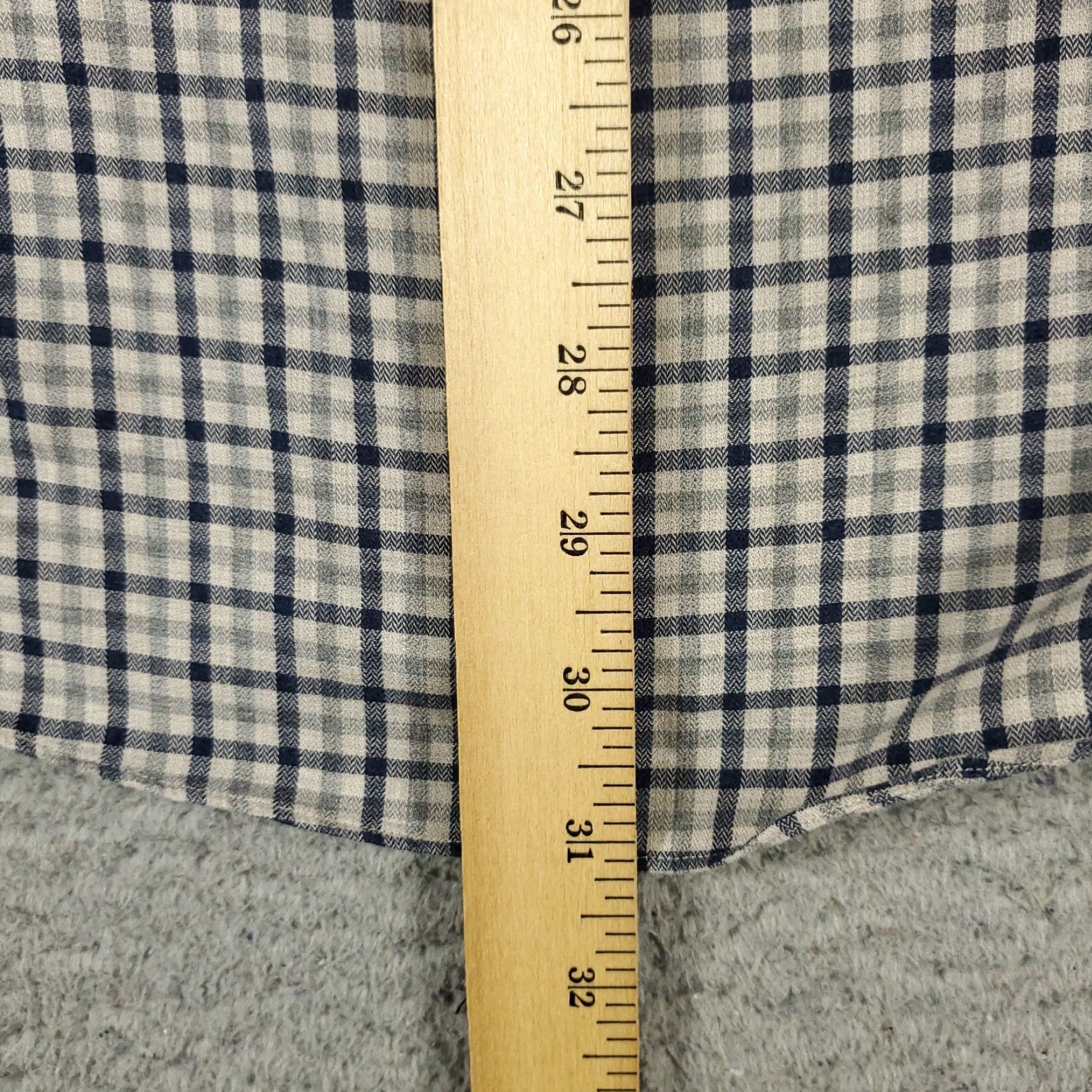 Brooks Brothers VINTAGE Brooks Brothers Shirt Mens Large Gray Check Casual Button-Up Long Sleeve Size US L / EU 52-54 / 3 - 4 Thumbnail