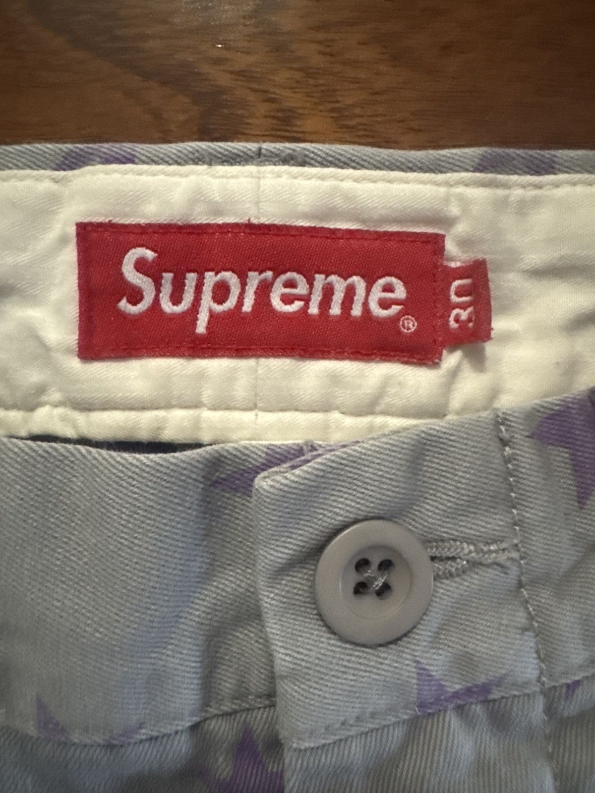 Supreme Supreme Star Chino Pants Size US 30 / EU 46 - 4 Thumbnail