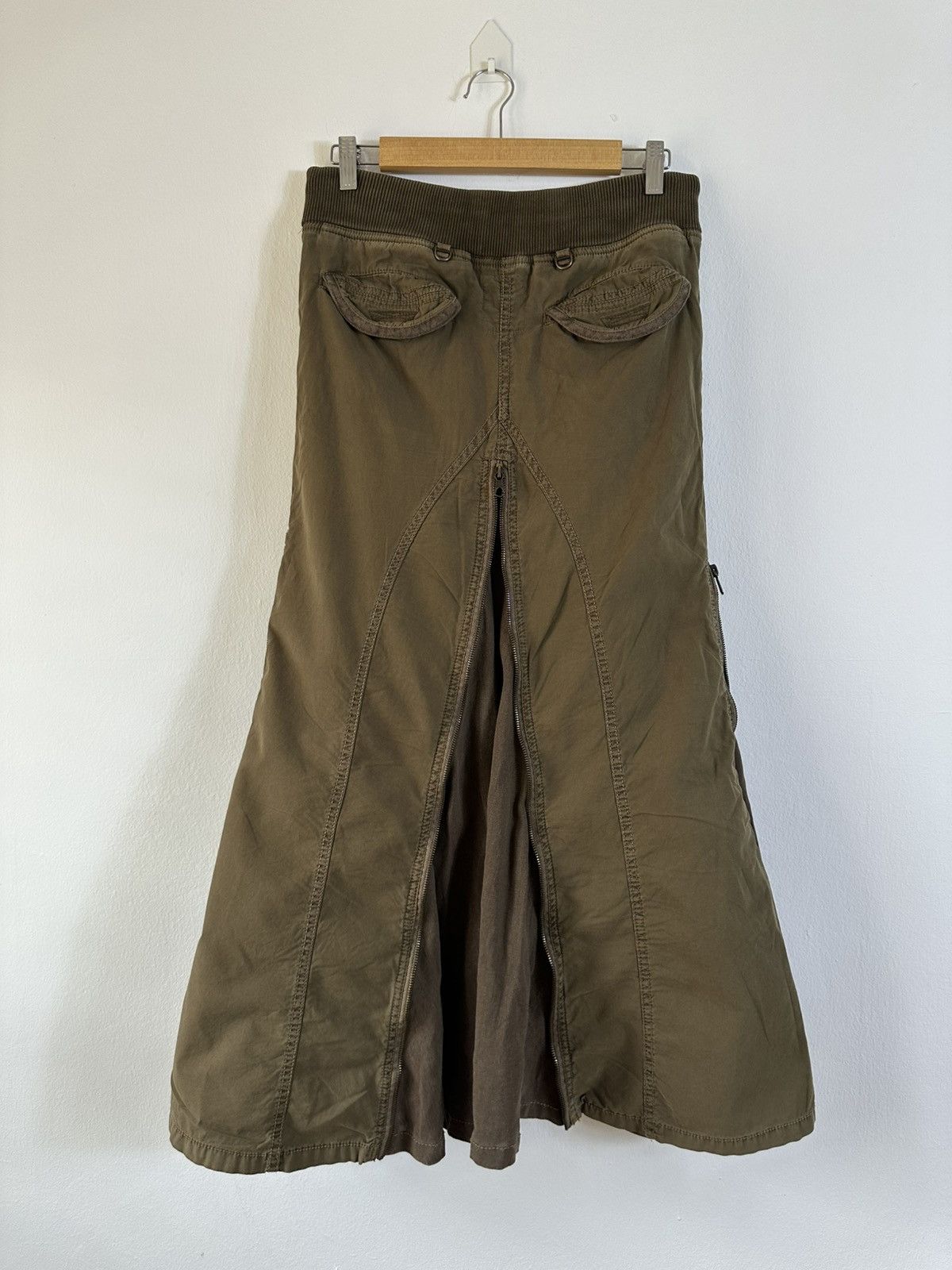 GOA GOA Tactical Zip Punk Skirt Size 30" / US 8 / IT 44 - 6 Thumbnail