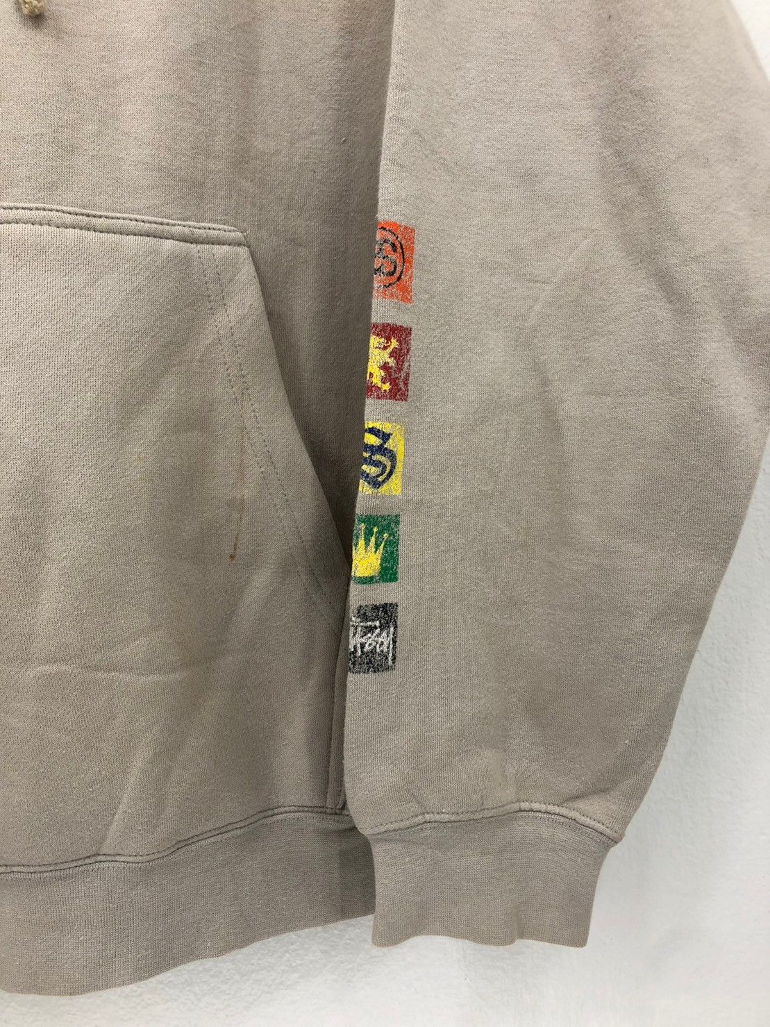 Stussy × Vintage Vintage 90's Stussy international hoodie BN Size US M / EU 48-50 / 2 - 4 Thumbnail