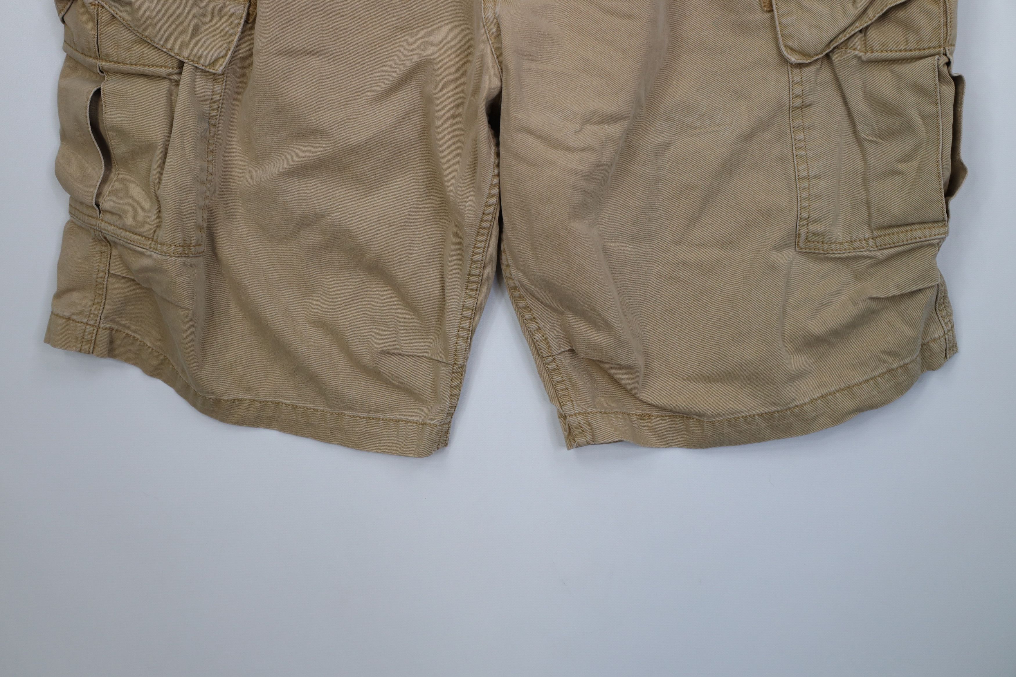 Levi's Vintage Y2K 2004 Levis Faded Baggy Cargo Shorts Brown Cotton Size US 44 / EU 60 - 4 Thumbnail