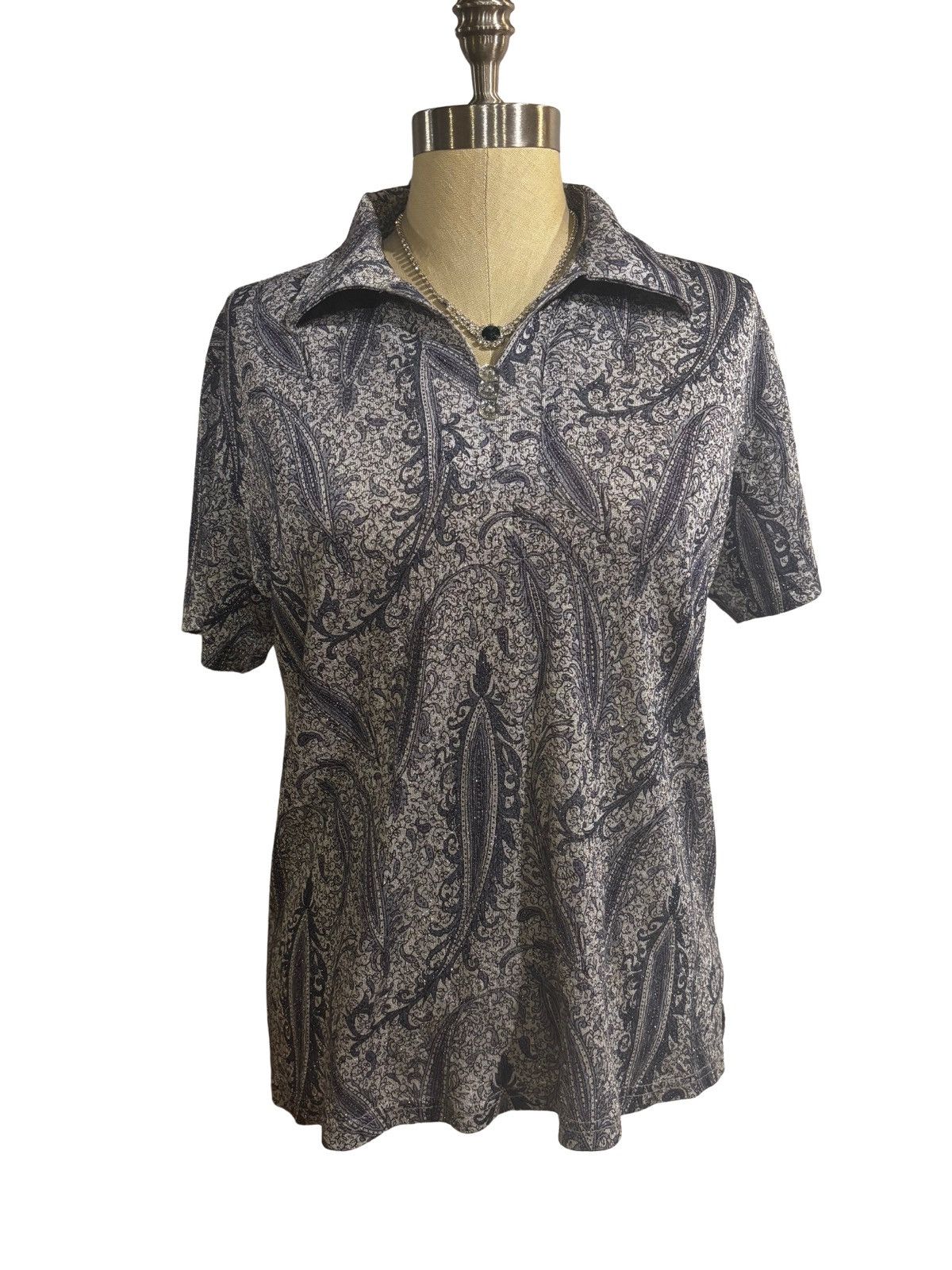 Other Short sleeve Shirt.wt7482 Size M / US 6-8 / IT 42-44 - 1 Thumbnail