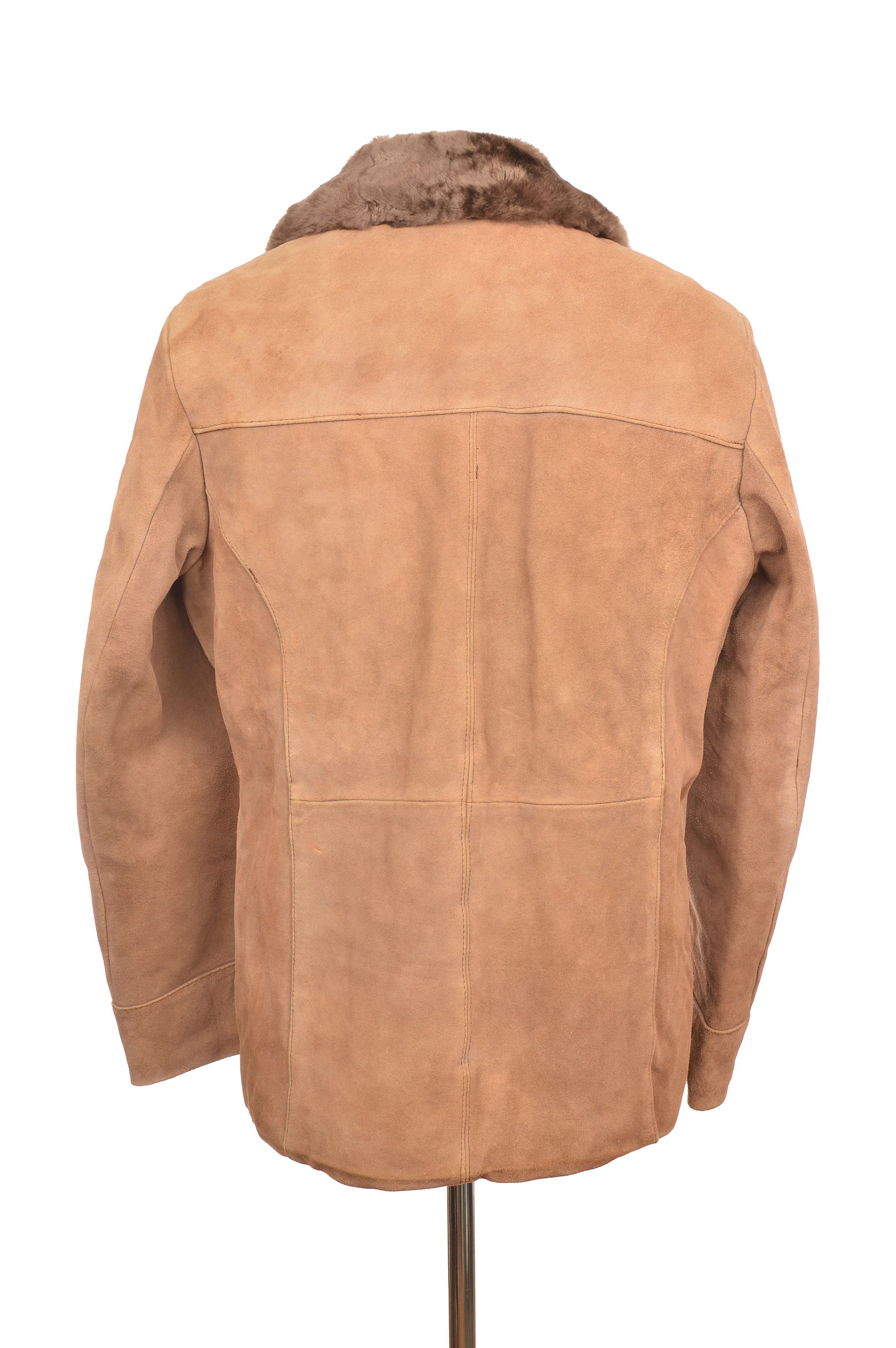 C&A C&A Vintage Shearling Leather Jacket Short Coat Size US XL / EU 56 / 4 - 5 Thumbnail