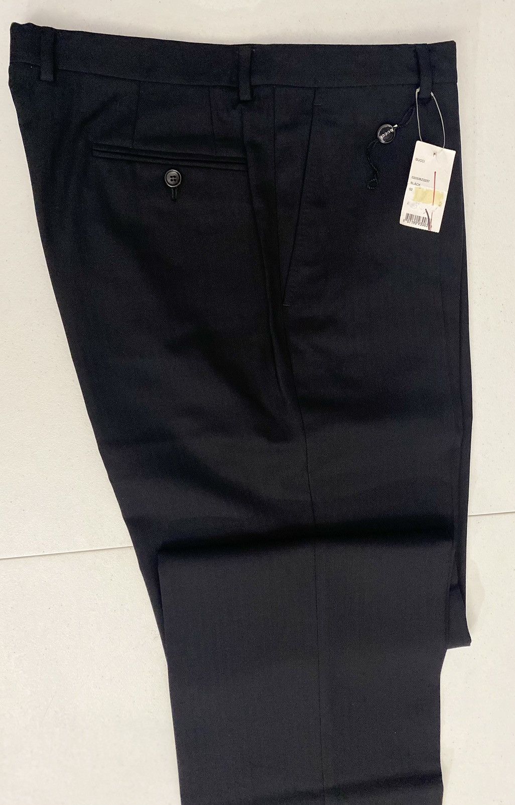 Gucci Gucci 🇮🇹 x Tom Ford Black Chevron Striped Dress Slacks 52 NEW Size US 36 / EU 52 - 14 Thumbnail