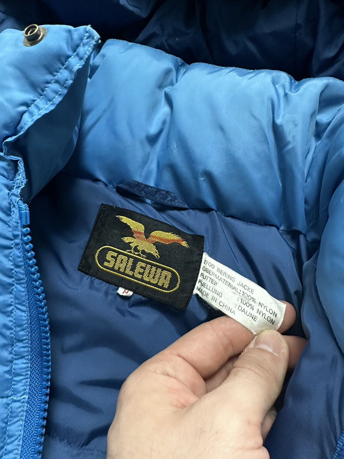 SALEWA Salewa Bering Himalayan 1700 Outdoor Ski Down Parka Jacket Size US M / EU 48-50 / 2 - 6 Thumbnail