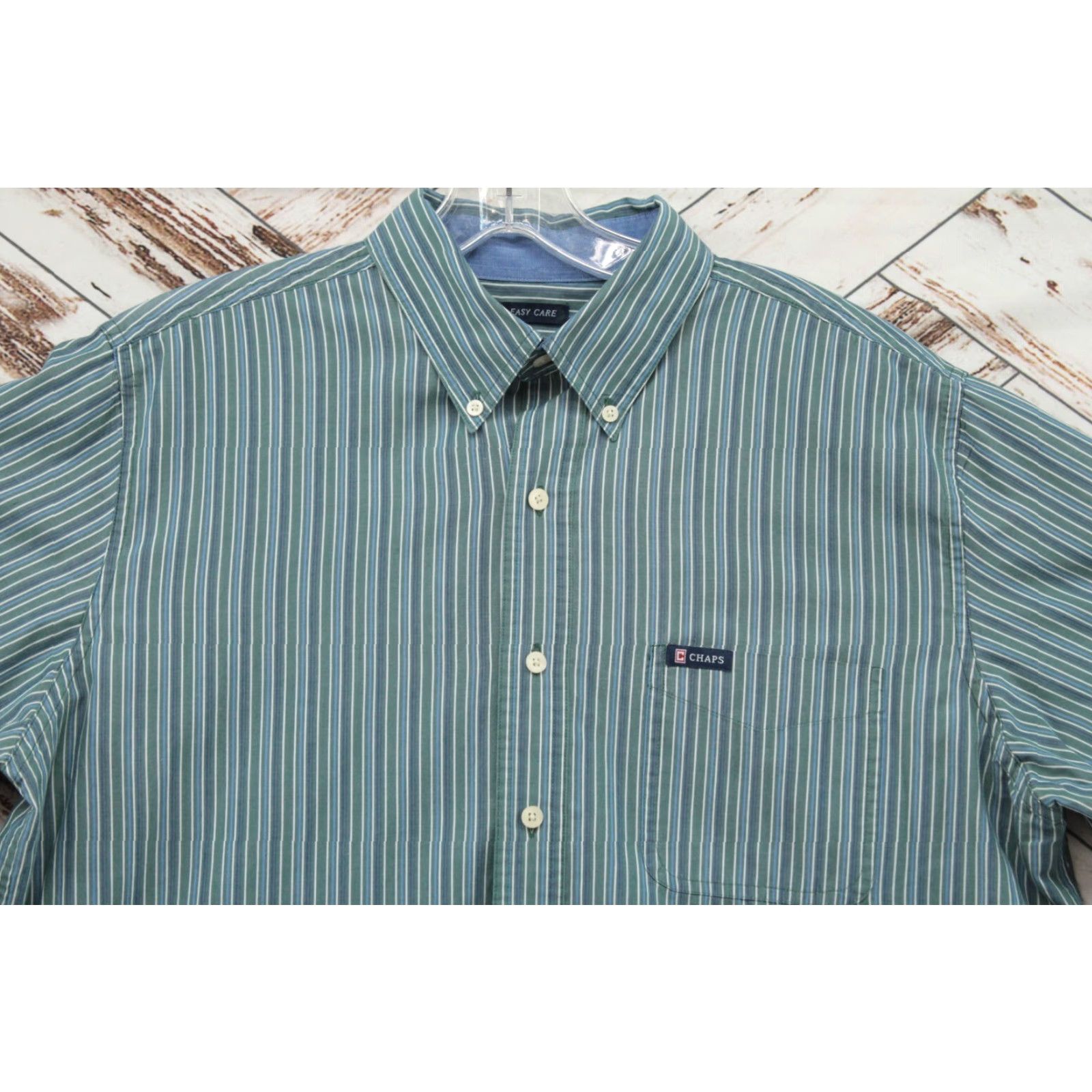 Chaps VTG Chaps Shirts Lot of 2 Men's Large Long Sleeve Button Down Casual Friday Size US L / EU 52-54 / 3 - 3 Thumbnail