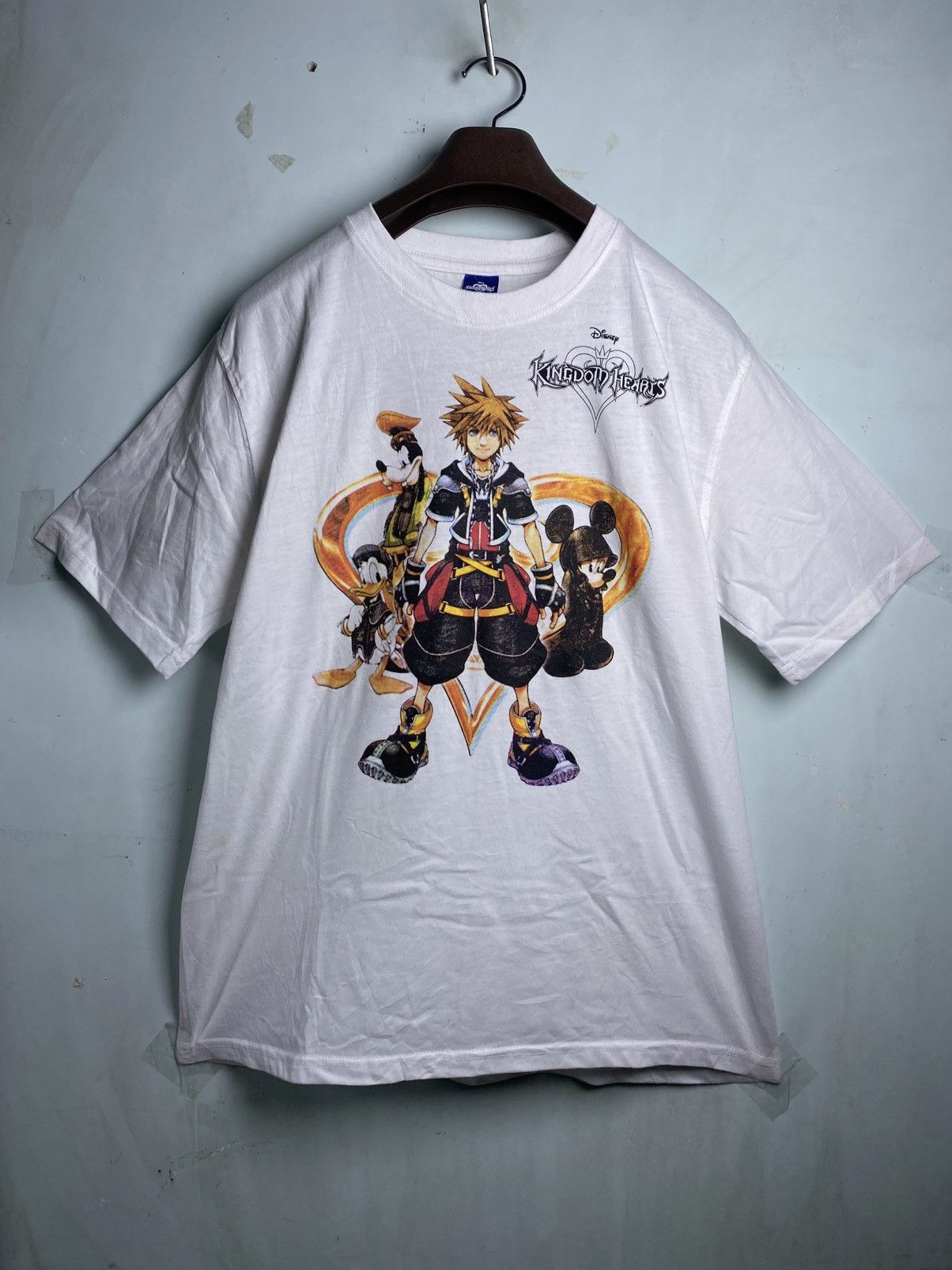 Disney Kingdom Hearts Playstation Games Cartoon Vintage Y2K Size US L / EU 52-54 / 3 - 3 Thumbnail