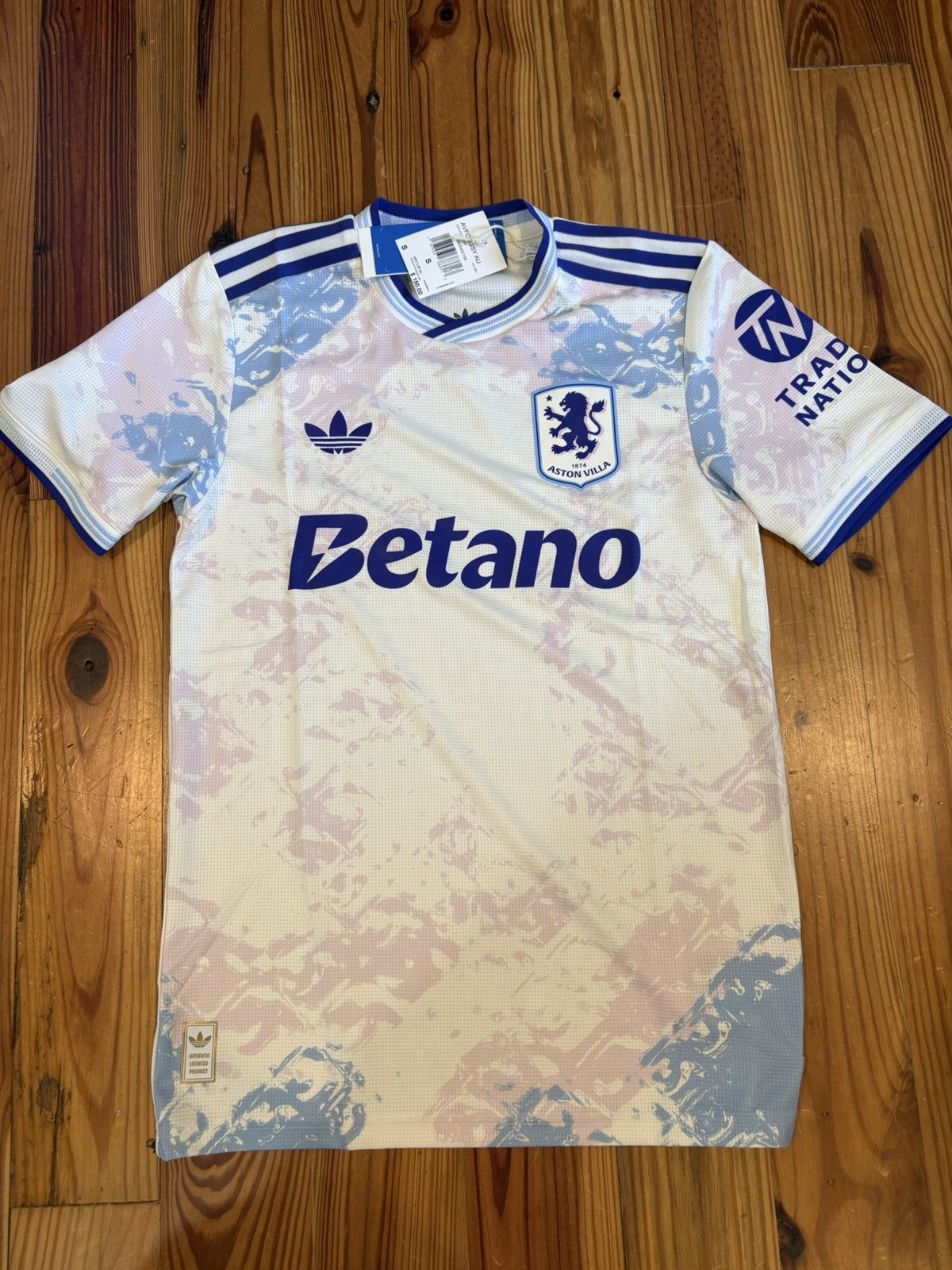 Adidas Adidas Aston Villa FC 25/26 Third Authentic Jersey Size US S / EU 44-46 / 1 - 1 Thumbnail