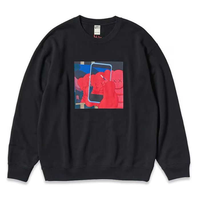 Kaws × Uniqlo Kaws Andy Warhol Uniqlo Black Sweatshirt S New DS Size US S / EU 44-46 / 1 - 2 Thumbnail