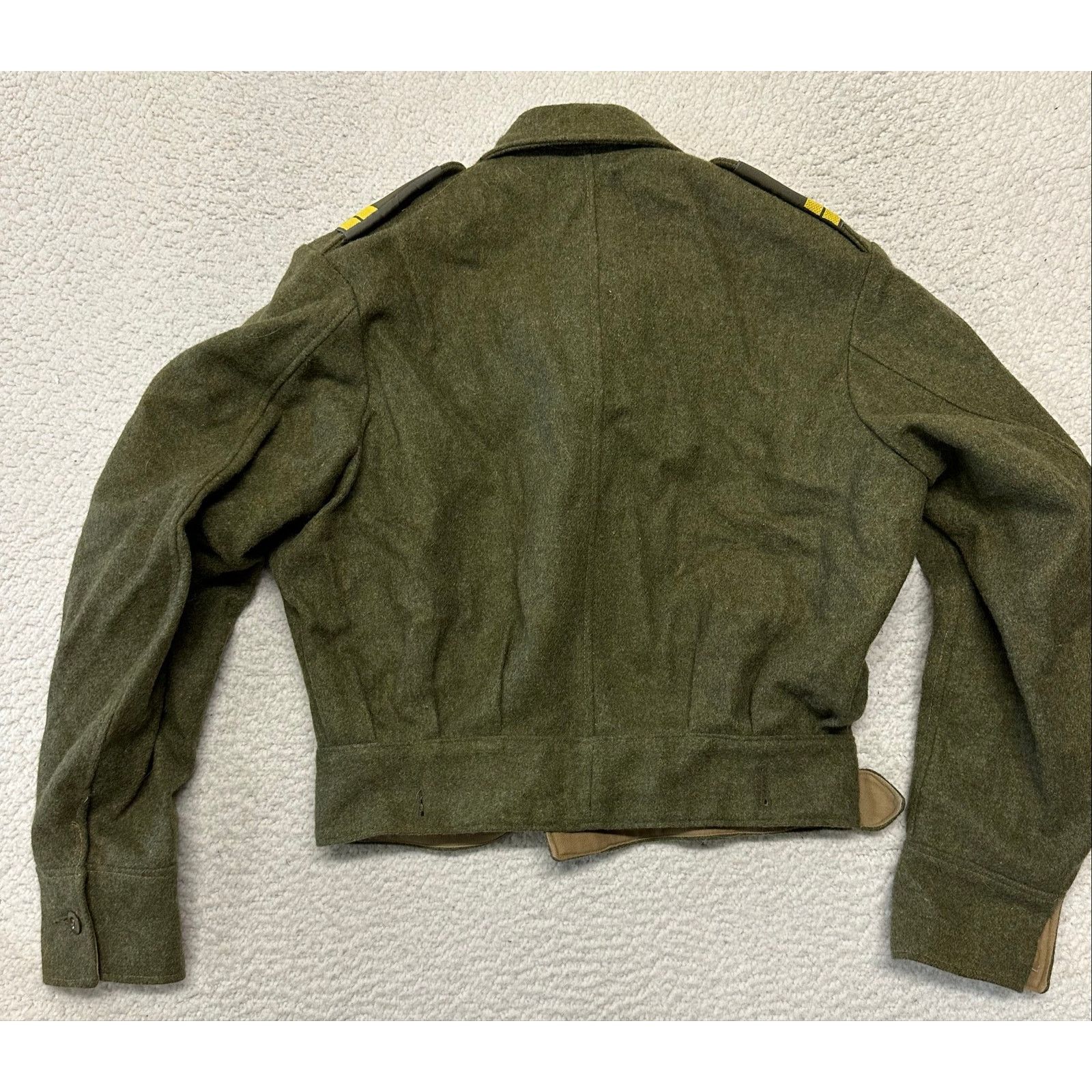 Other Vintage 1940s WWll British Army Wool Battledress Jacket S Size US S / EU 44-46 / 1 - 8 Thumbnail