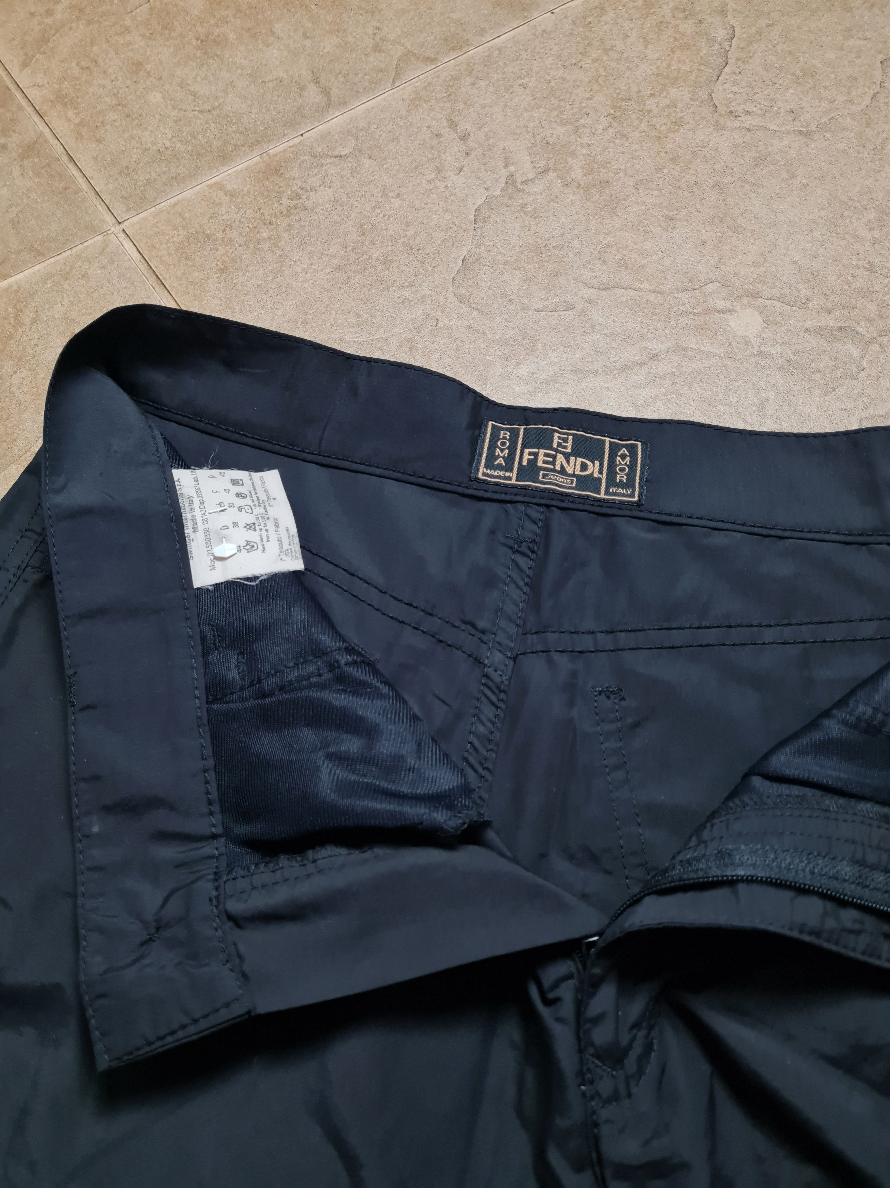 Fendi Women's FENDI Bermuda Shorts Black Italy Tessuto/Fabric Size 30" / US 8 / IT 44 - 21 Thumbnail