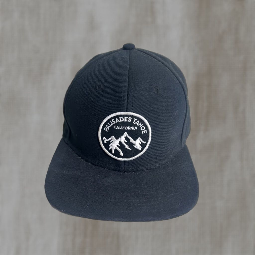J Brand Rove SnapBack Baseball Hat Black Adjustable Men One Size Palisades Tahoe Style Cap Size ONE SIZE - 1 Thumbnail