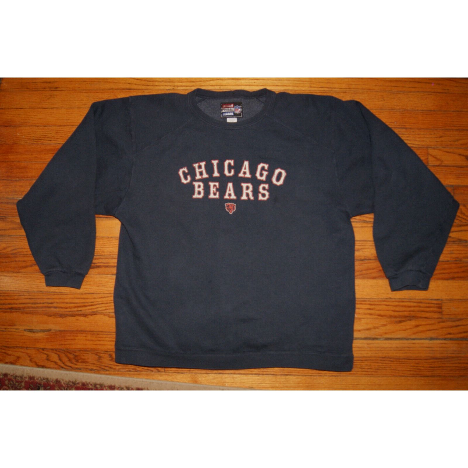 NFL VTG CHICAGO BEARS XL Sweatshirt Spell Throwback Logo 50/50 Size US XL / EU 56 / 4 - 3 Thumbnail