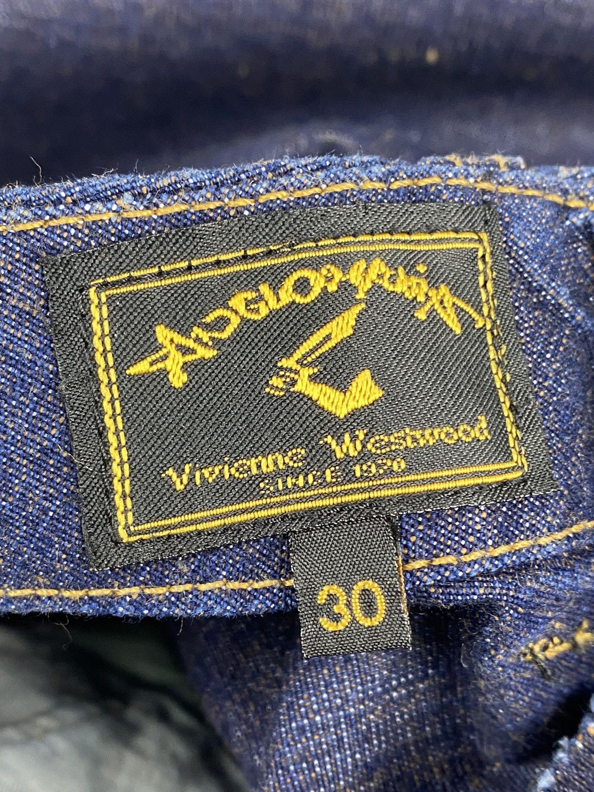 Vivienne Westwood Vivienne Westwood Anglomania Archive Designer Denim Jeans Size US 30 / EU 46 - 19 Thumbnail