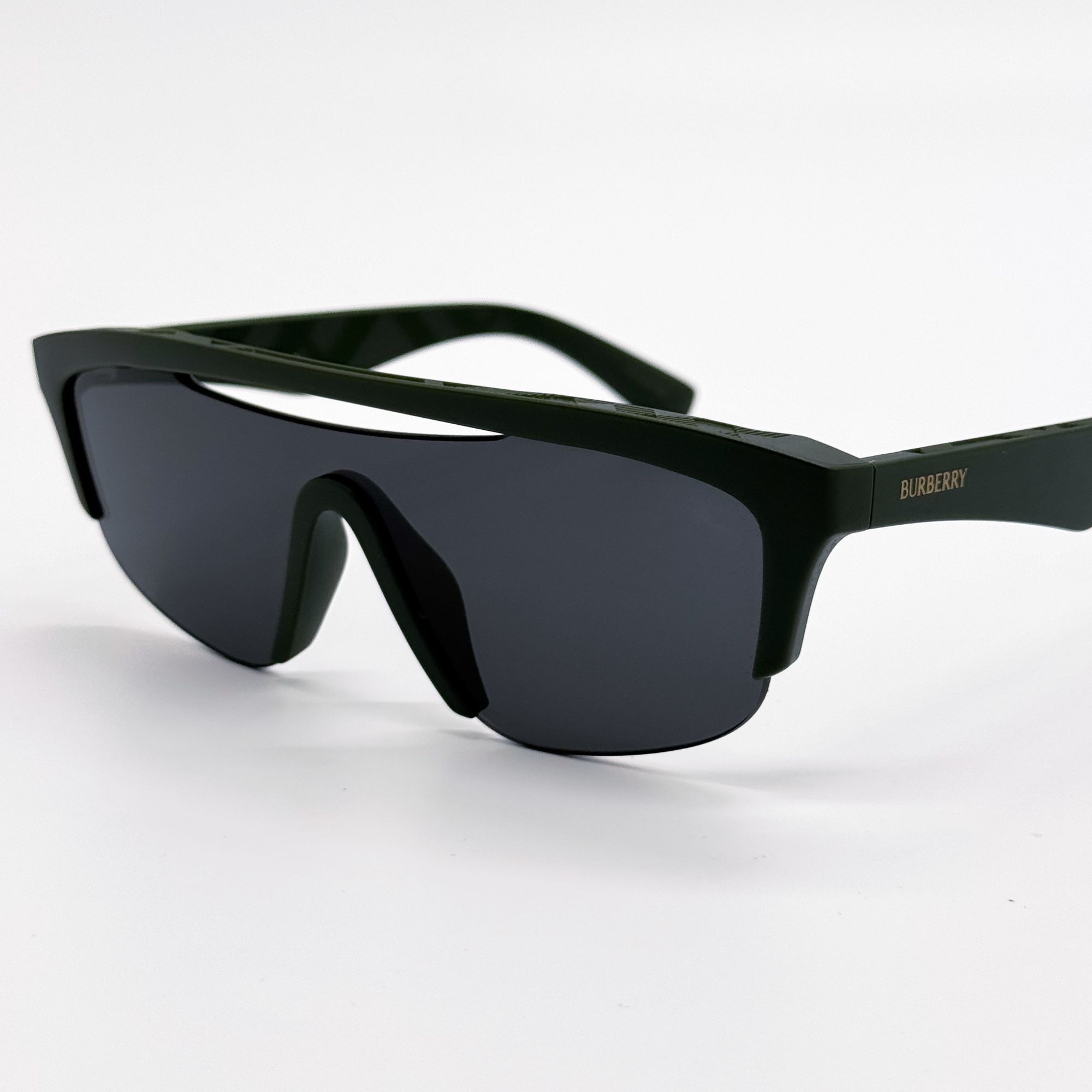 Burberry NEW BURBERRY BE4460U 4170/71 GREEN UNISEX SUNGLASSES BURBERR Size ONE SIZE - 4 Thumbnail