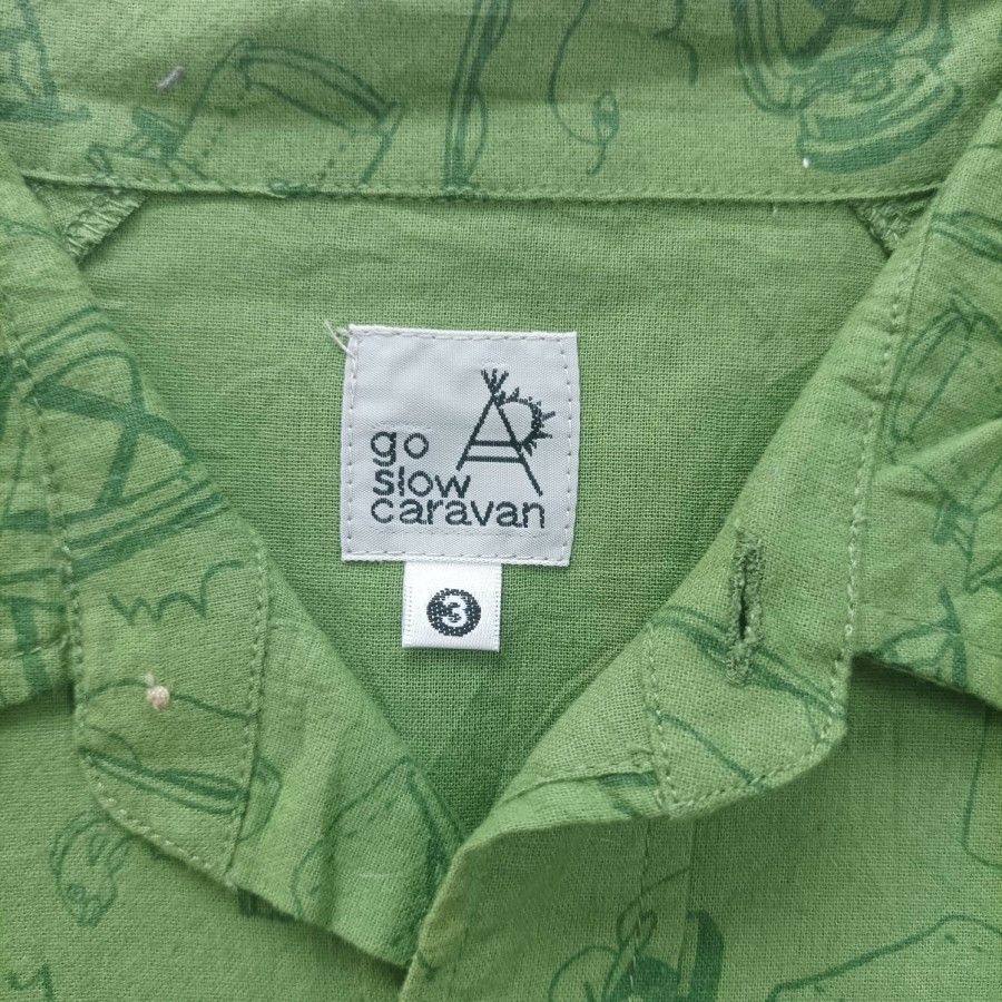 go slow caravan go slow caravan japan casual open collar AOP shirt Size US L / EU 52-54 / 3 - 3 Thumbnail