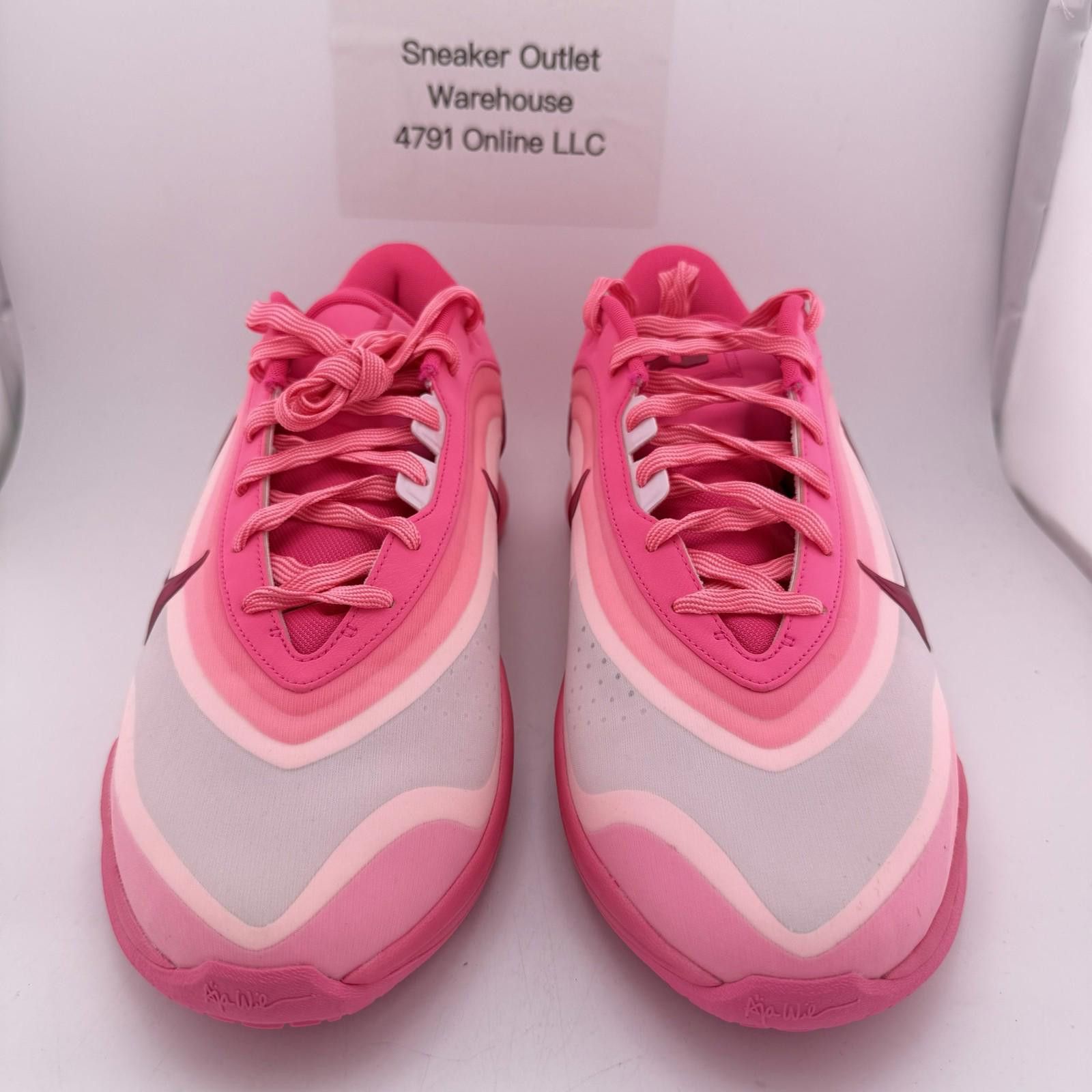 Nike Nike Aja Wilson A'One Pink Aura US 14 New FZ8605-601 Size US 14 / EU 47 - 3 Thumbnail