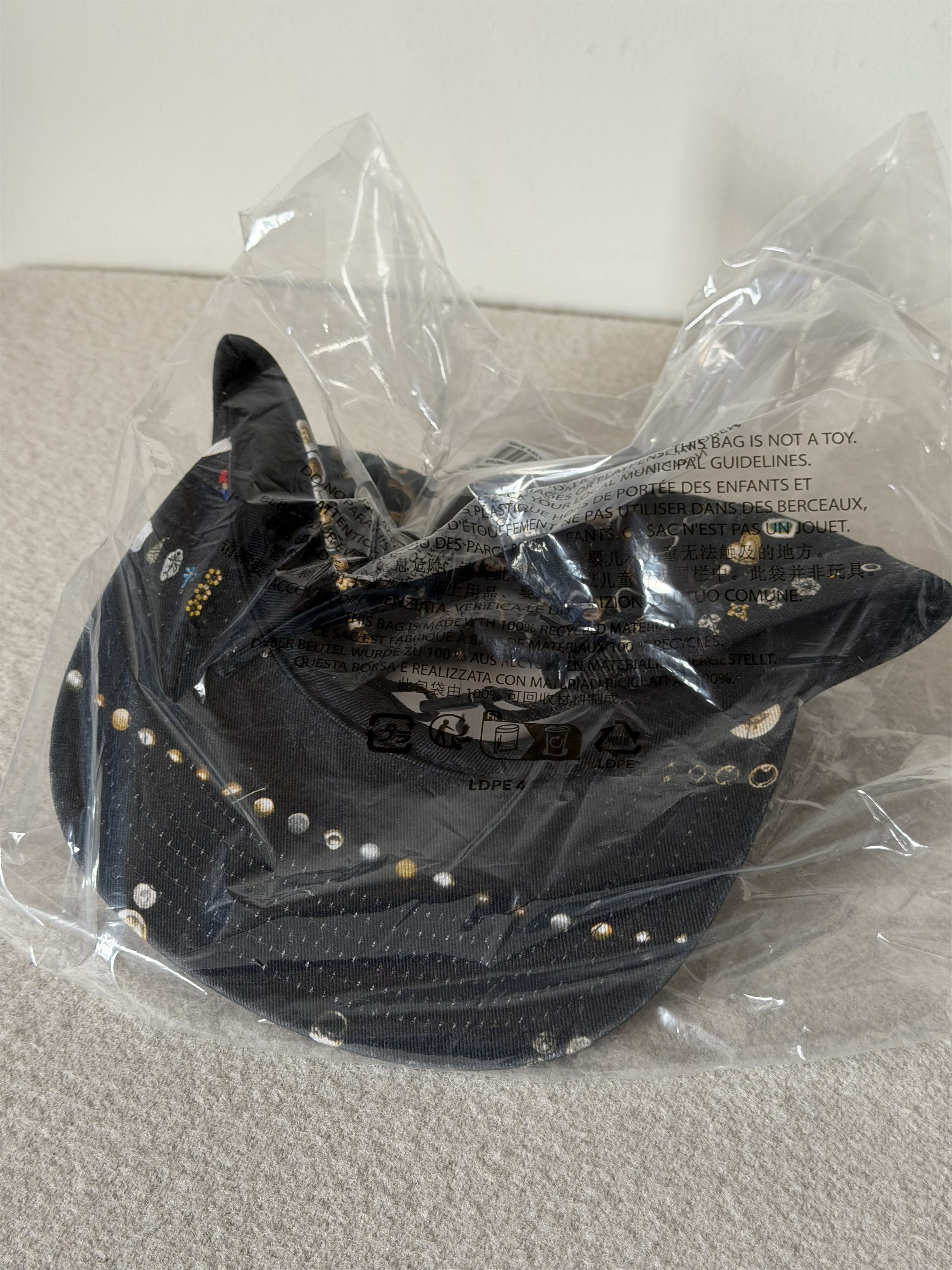 Supreme Supreme Mike Kelley Camp Cap in Black Size ONE SIZE - 3 Thumbnail