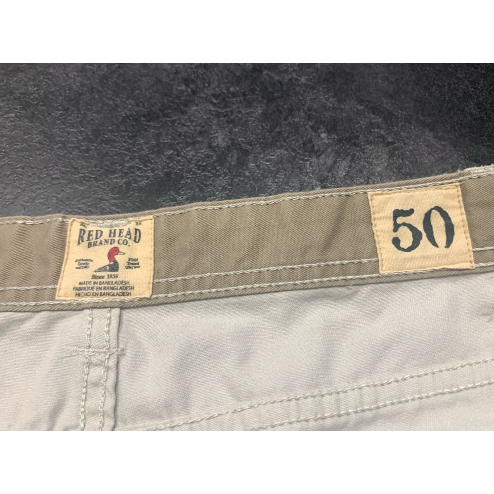 Vintage VINTAGE RedHead Cargo Shorts Big & Tall Men 50 Beige Cotton Casual Summer Outdoor Mens Size US 34 / EU 50 - 5 Thumbnail