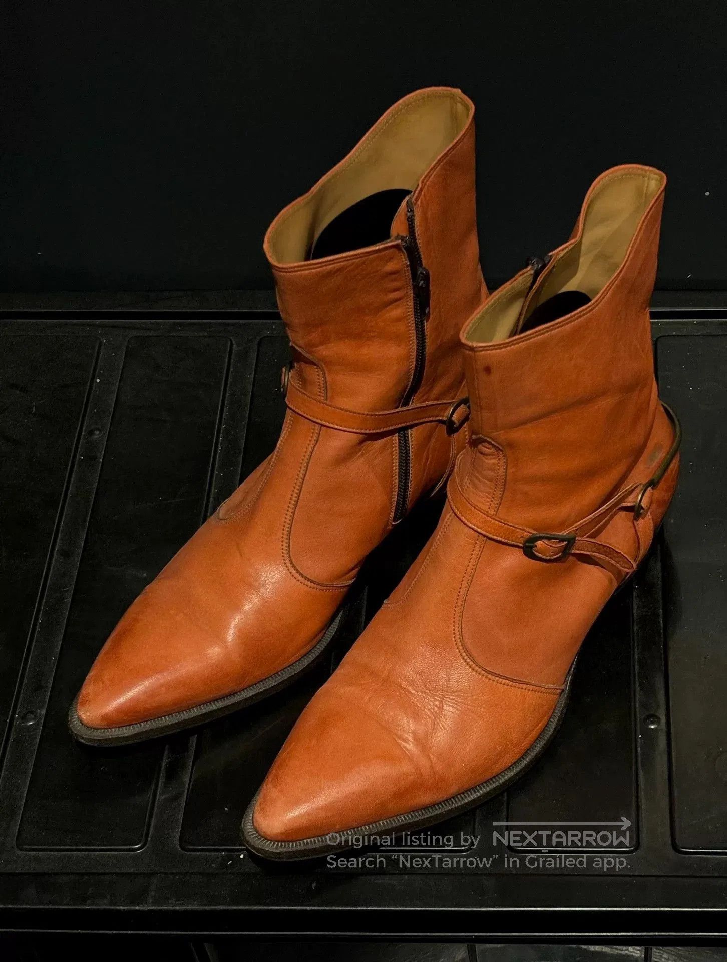 Maison Margiela maison martin margiela pointed toe denim boots. Size US 10 / EU 43 - 2 Thumbnail