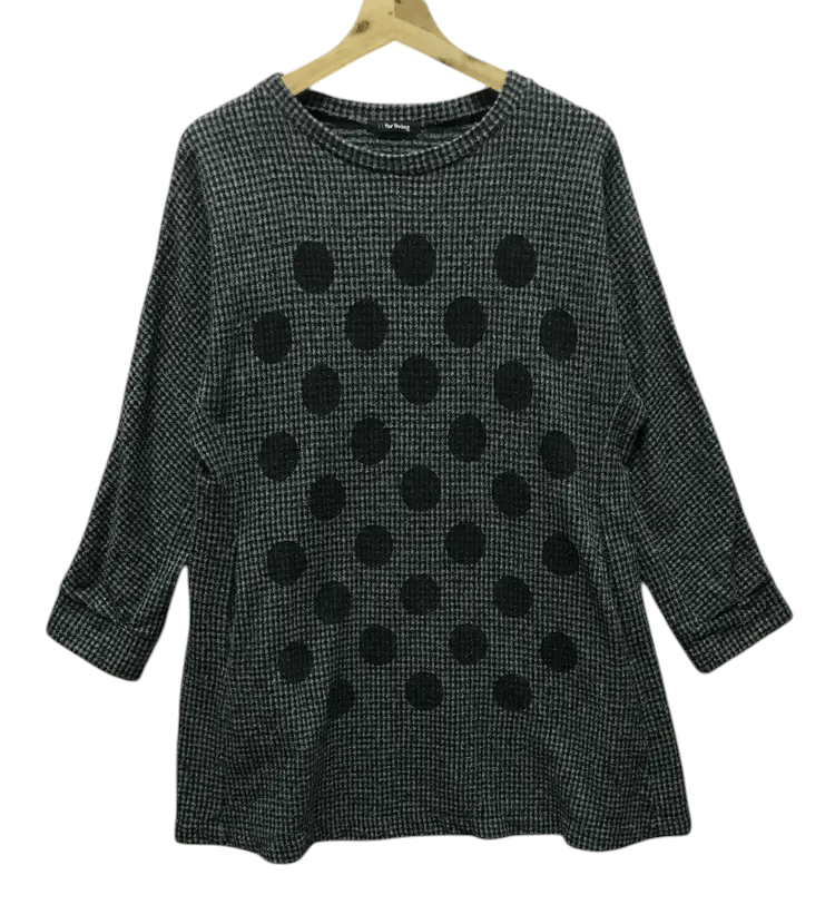 Yohji Yamamoto Yohji Yamamoto Y's For Living Polkadot Blouses Size M / US 6-8 / IT 42-44 - 1 Thumbnail