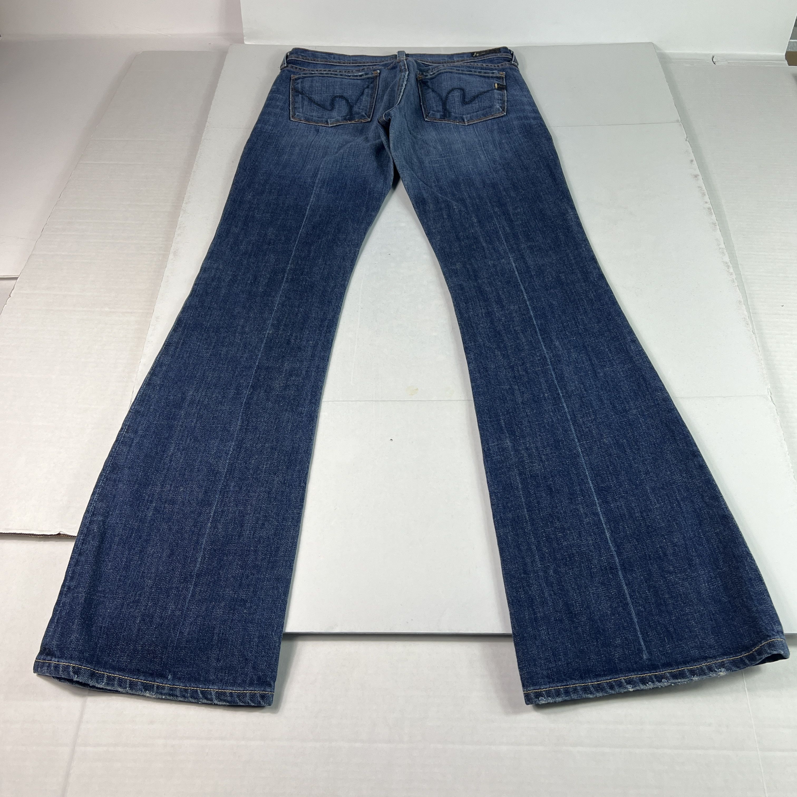 Citizens Of Humanity Citizens Of Humanity Jeans Ingrid Low Rise Flare Blue Denim Size 27" / US 4 / IT 40 - 11 Thumbnail