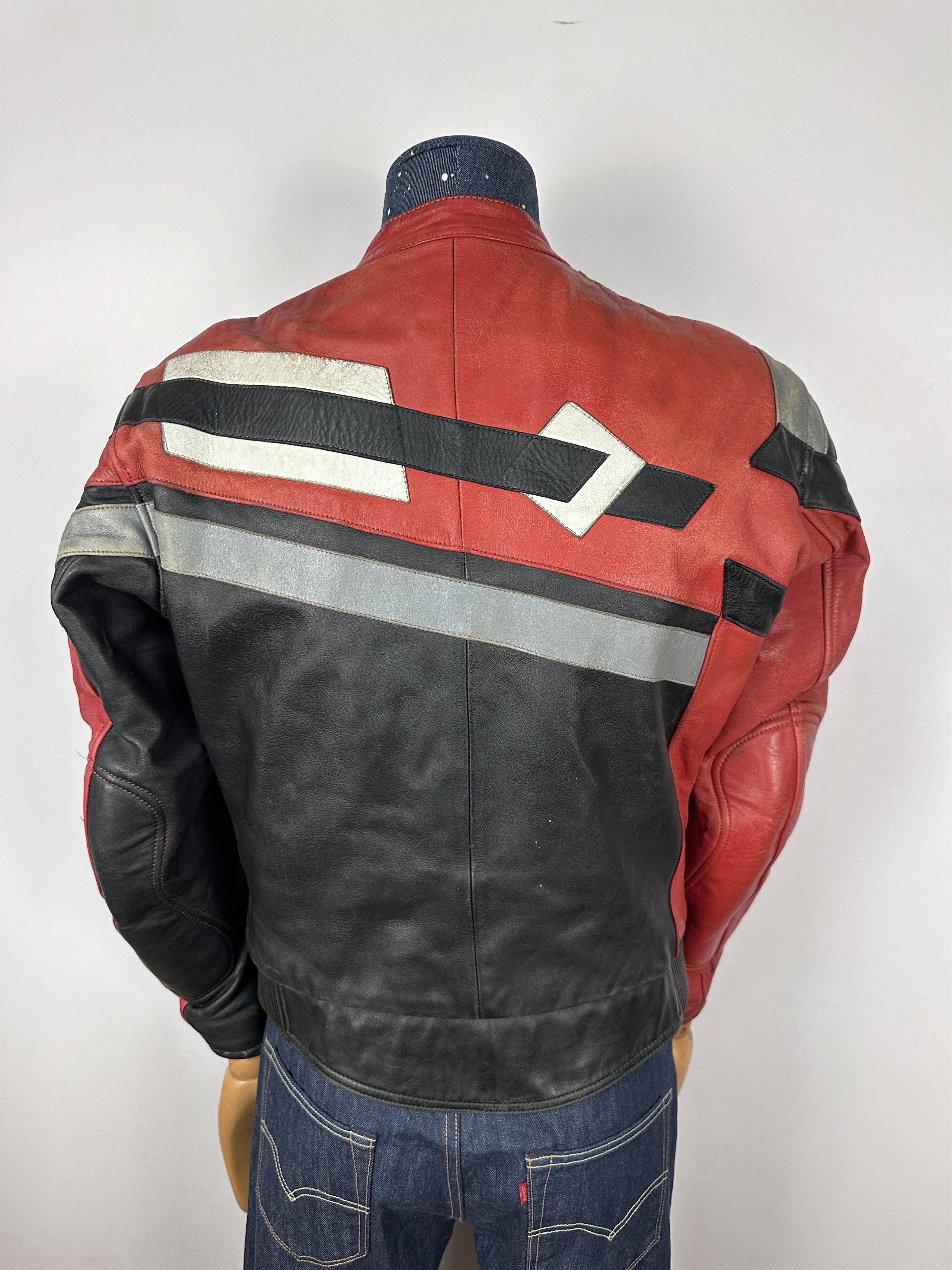 Vintage Honda Motul Suzuki Racing Vintage Leather Moto IXS Jacket Size US L / EU 52-54 / 3 - 12 Thumbnail
