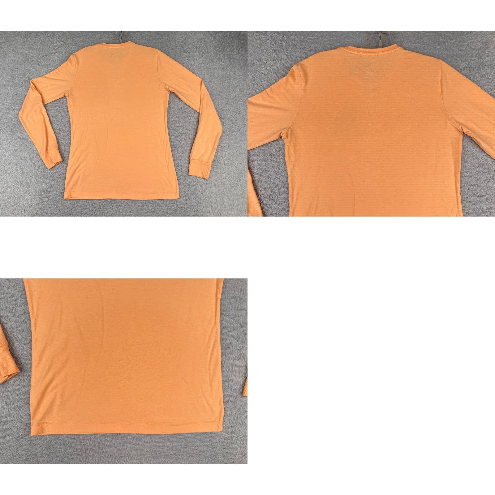 The North Face The North Face Shirt Women Small Petite Orange Long Sleeve Crew Poly Blend Size S / US 4 / IT 40 - 9 Thumbnail