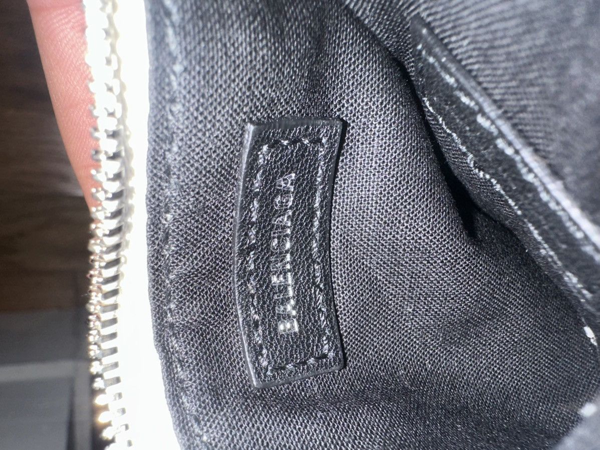 Balenciaga Le Cagole denim coin purse Size ONE SIZE - 4 Thumbnail