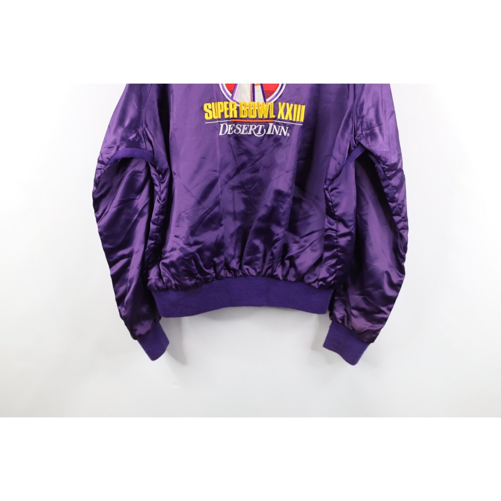 Vintage Vintage 80s Super Bowl San Francisco 49ers Satin Jacket Size US XXL / EU 58 / 5 - 13 Thumbnail