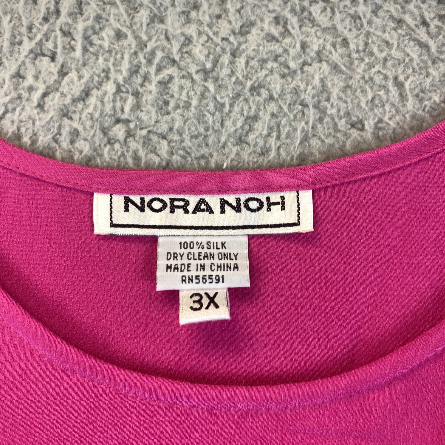 Vintage VINTAGE Nora Noh Women's Pink Design Tank Top Sleeveless 3X All Seasons Blouse Size XXL / US 16-18 / IT 52-54 - 3 Thumbnail
