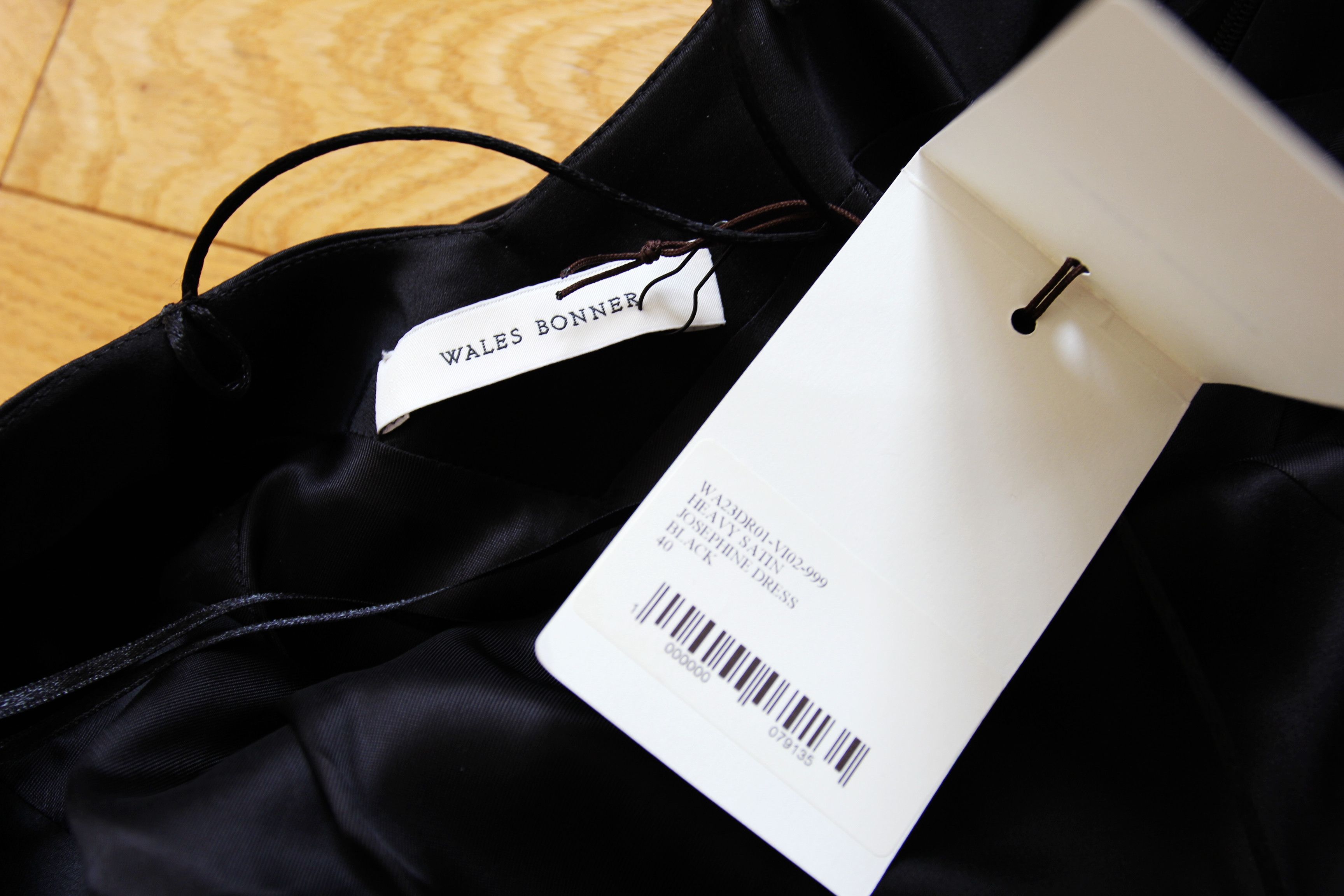 Wales Bonner BNWT AW23 WALES BONNER JOSEPHINE HEAVY SATIN DRESS 40 Size S / US 4 / IT 40 - 8 Thumbnail