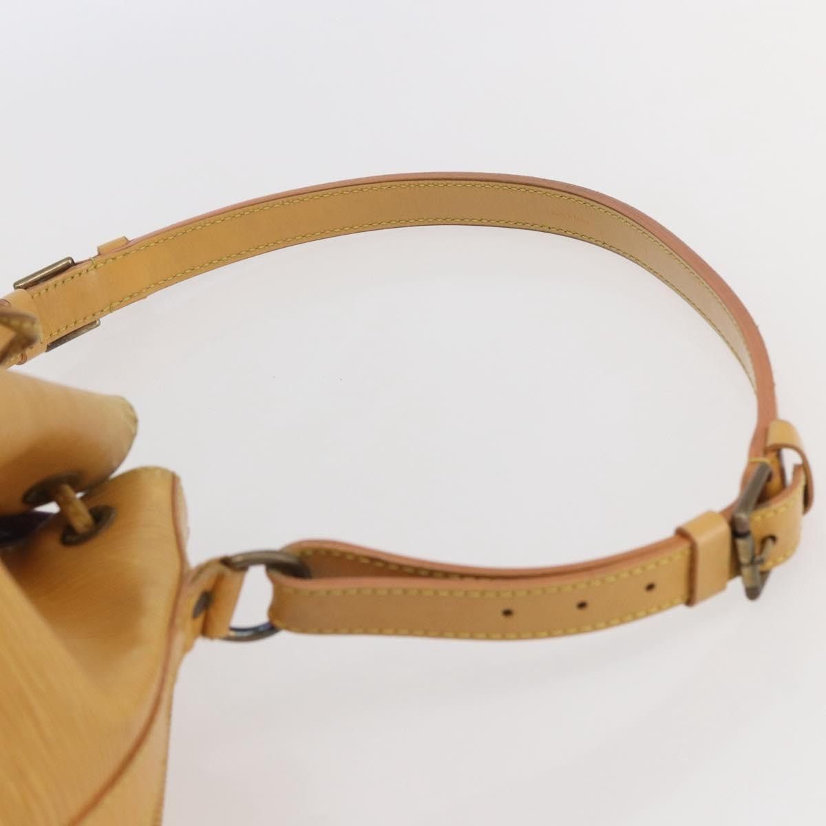Louis Vuitton LOUIS VUITTON Epi Petit Noe Shoulder Bag Yellow M44109 Size ONE SIZE - 8 Thumbnail