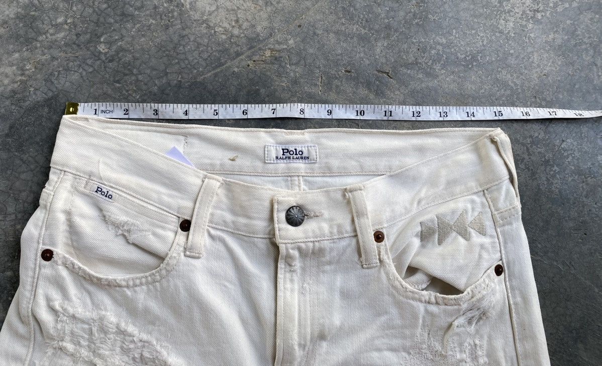 Polo Ralph Lauren × RRL Ralph Lauren × Ralph Lauren 2000s Polo Ralph Lauren sashiko Boro Patchwork kapital Size 30" / US 8 / IT 44 - 22 Thumbnail