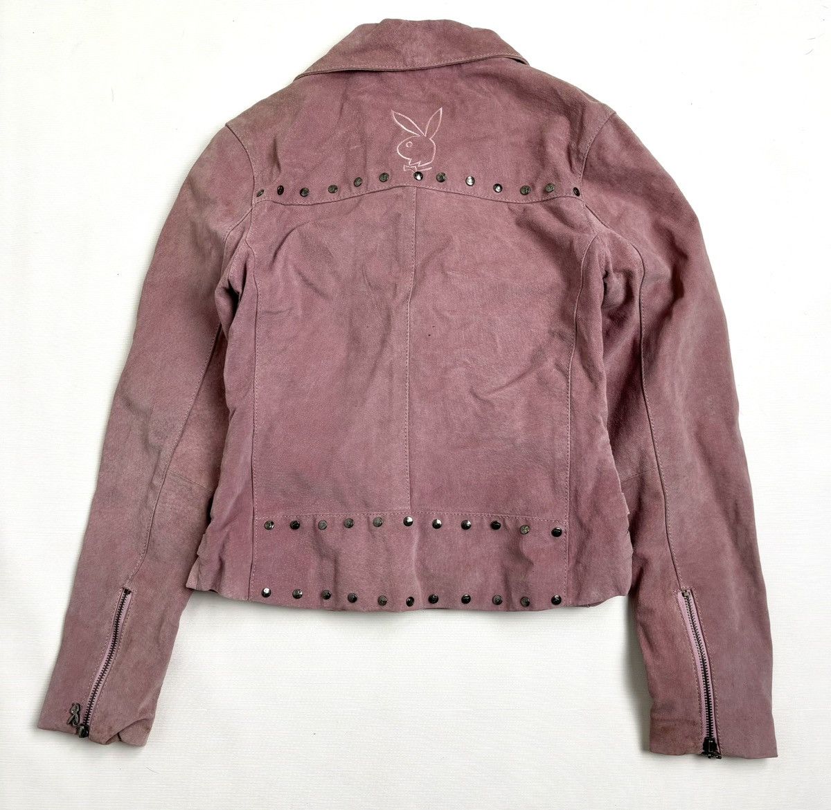 Playboy × Vintage Playboy vintage 2004 leather biker jacket Size M / US 6-8 / IT 42-44 - 5 Thumbnail