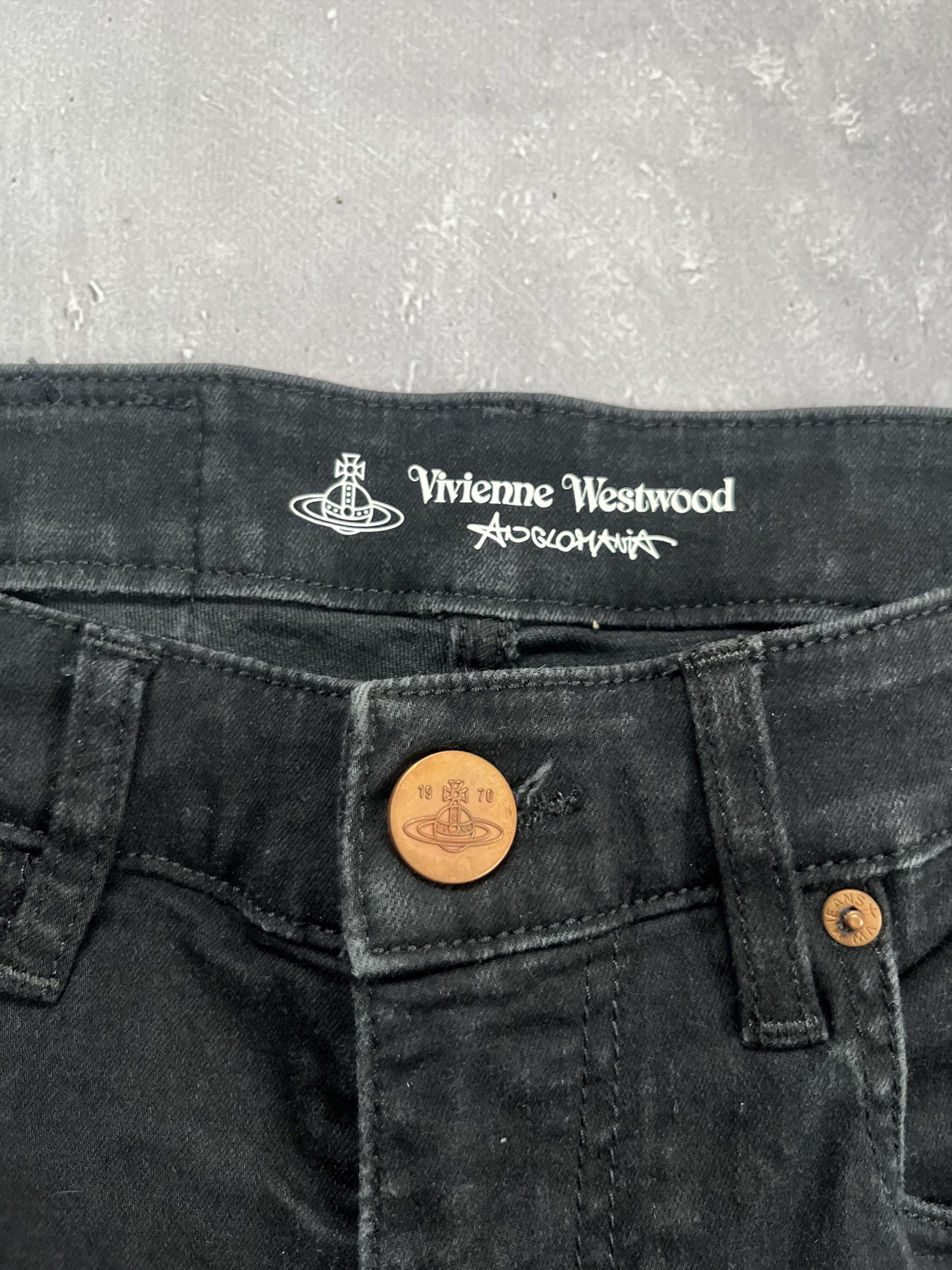 Vivienne Westwood Vivienne Westwood Anglomania Mother Fcker Denim Jeans Size 28" / US 6 / IT 42 - 4 Thumbnail
