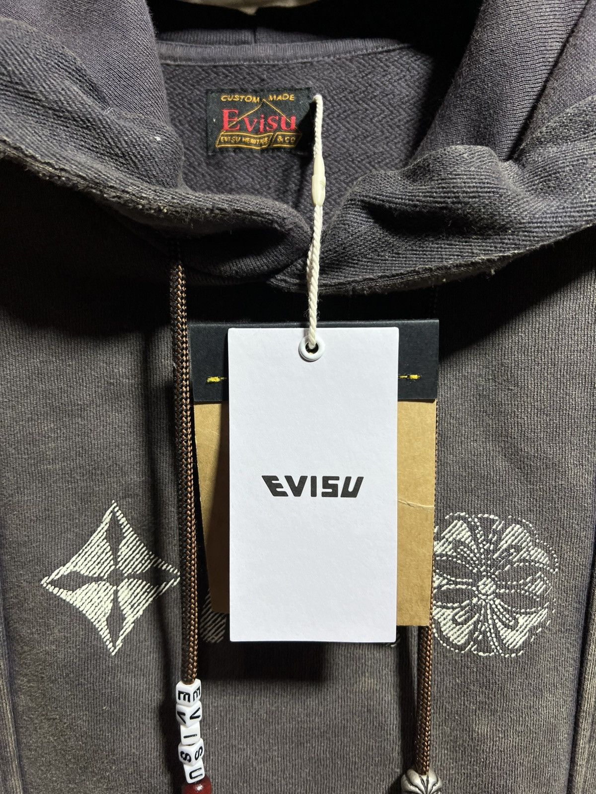 Evisu Evisu Deconstructed Hoodie Sz. S Size US S / EU 44-46 / 1 - 4 Thumbnail