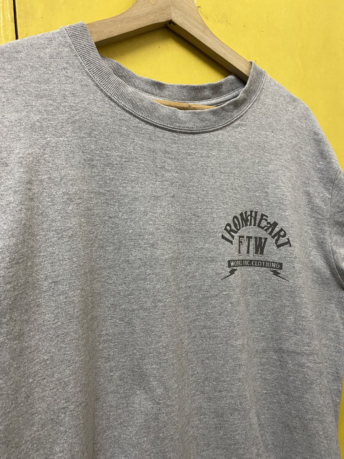 Iron Heart Iron Heart FTW Motorcycle Crewneck Tee Size US M / EU 48-50 / 2 - 5 Thumbnail