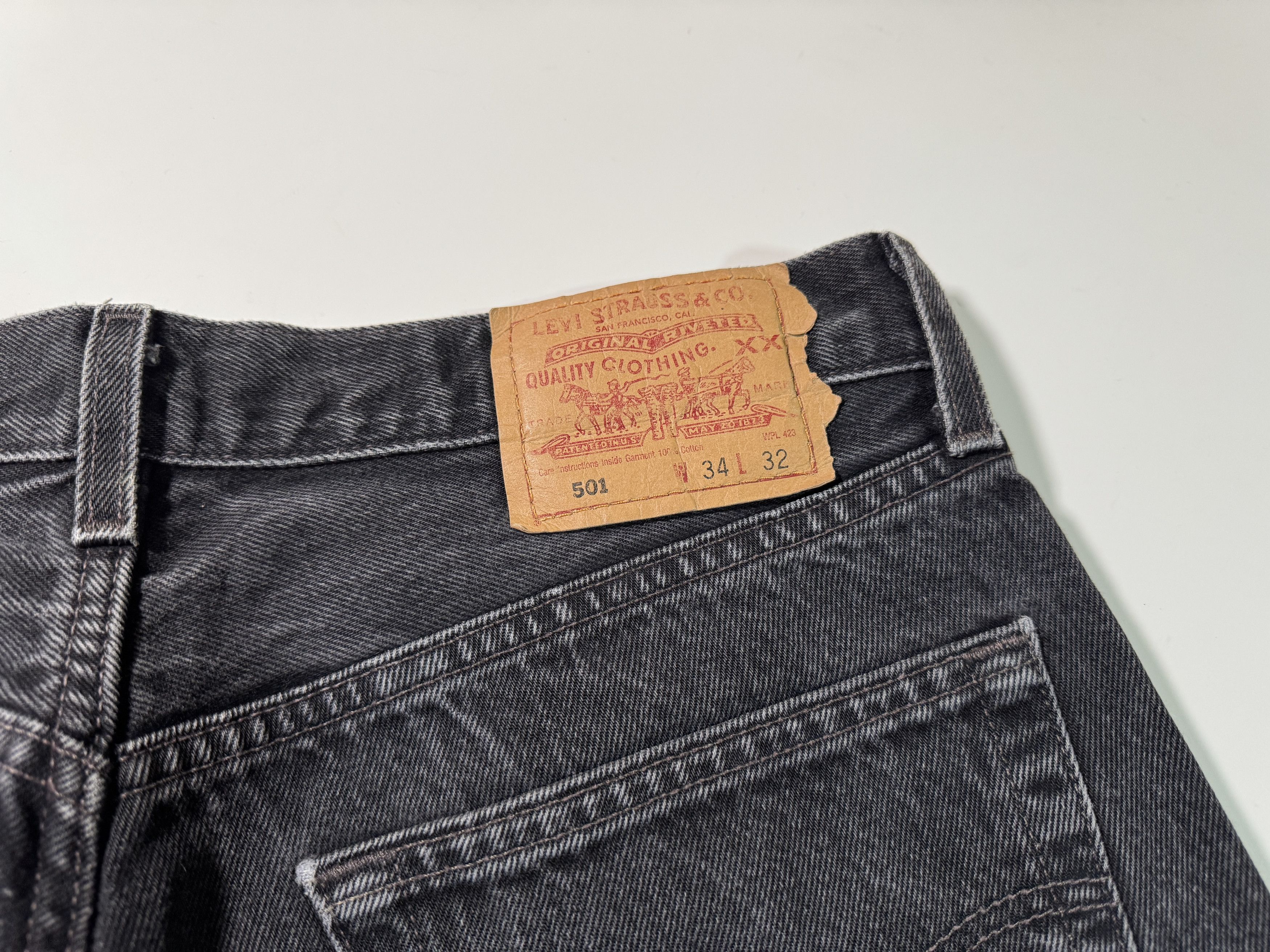 Levi's Vintage Levi's 501 Jeans Retro Straight Fit W34 L32 Size US 34 / EU 50 - 7 Thumbnail