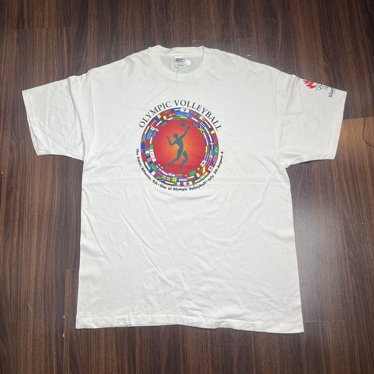 Hanes Hanes Vintage Atlanta site of volleyball t-shirt XXL Size US XXL / EU 58 / 5 - 1 Thumbnail