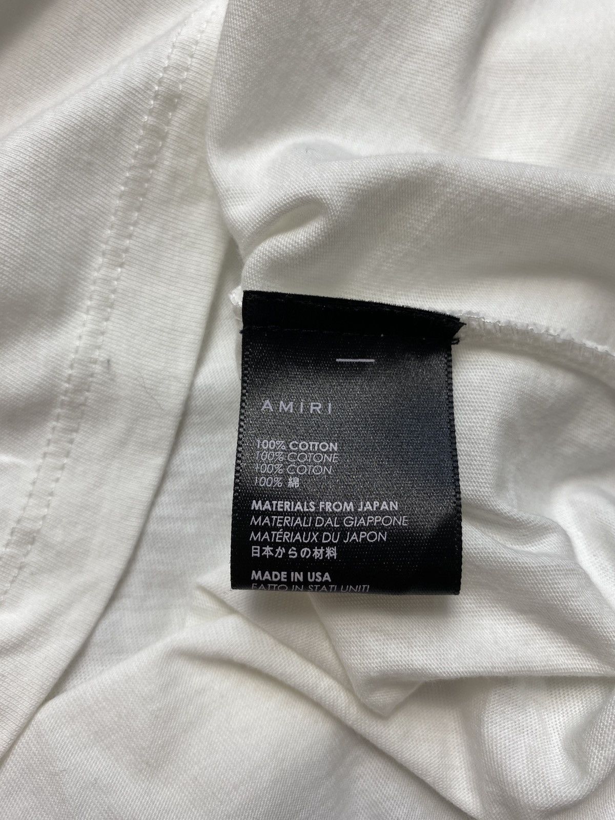 Amiri Amiri celebrate the blessing white tee tshirt stars Size US XS / EU 42 / 0 - 6 Thumbnail