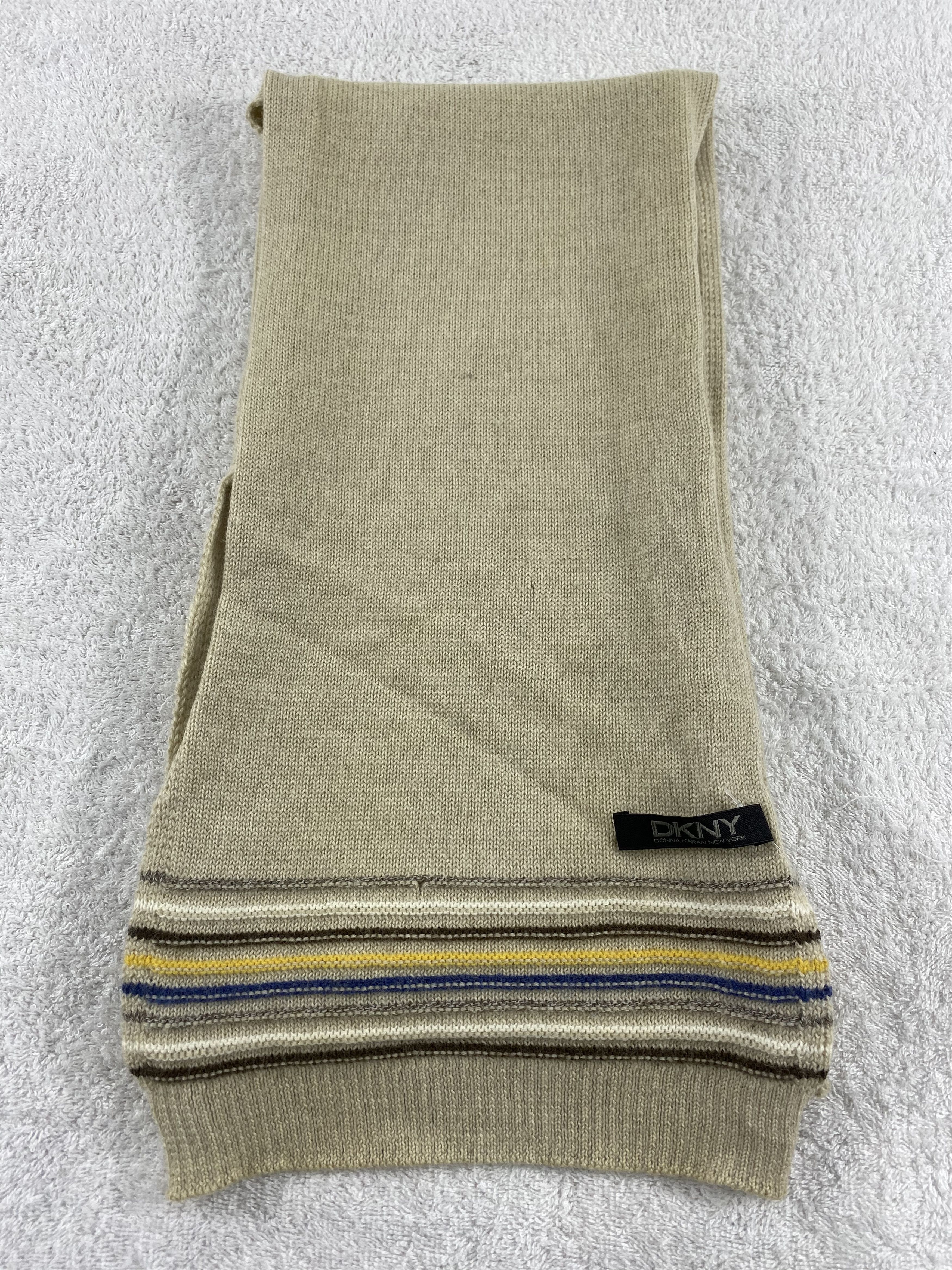 DKNY × Vintage DKNY Scarf / Muffler / Neckwear - WW1620 Size ONE SIZE - 2 Thumbnail