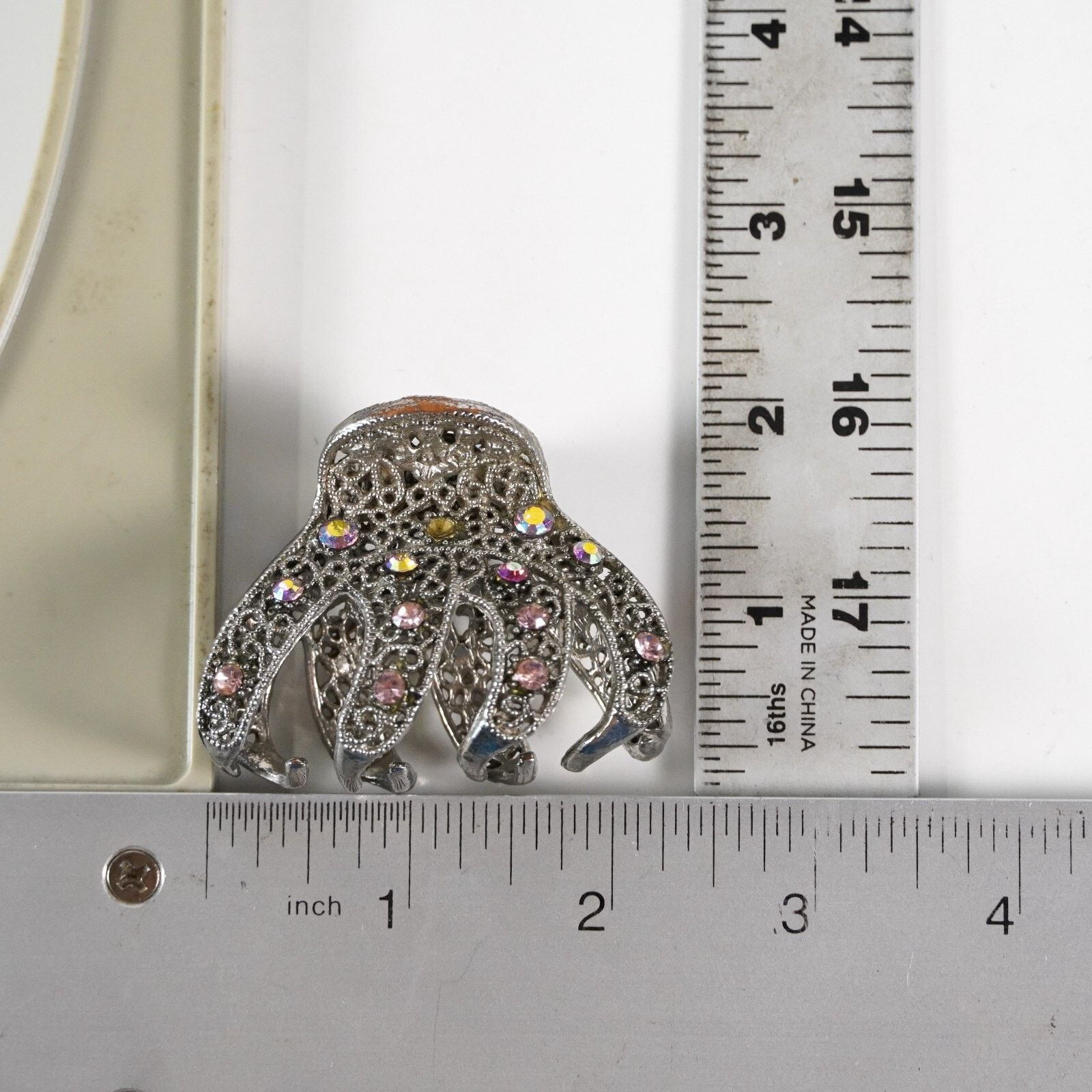Other Vintage Conair Sophisticates Bejeweled Barrette Hair Clip Size ONE SIZE - 8 Thumbnail