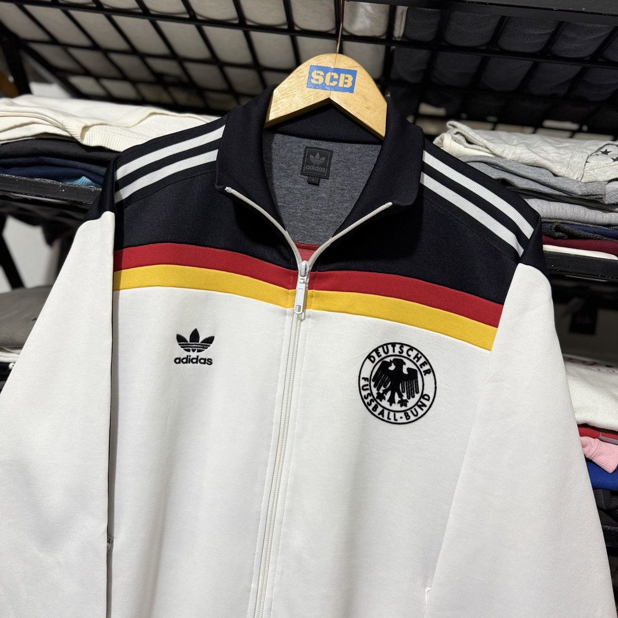 Vintage Vintage adidas germany world cup track top Size US L / EU 52-54 / 3 - 2 Thumbnail