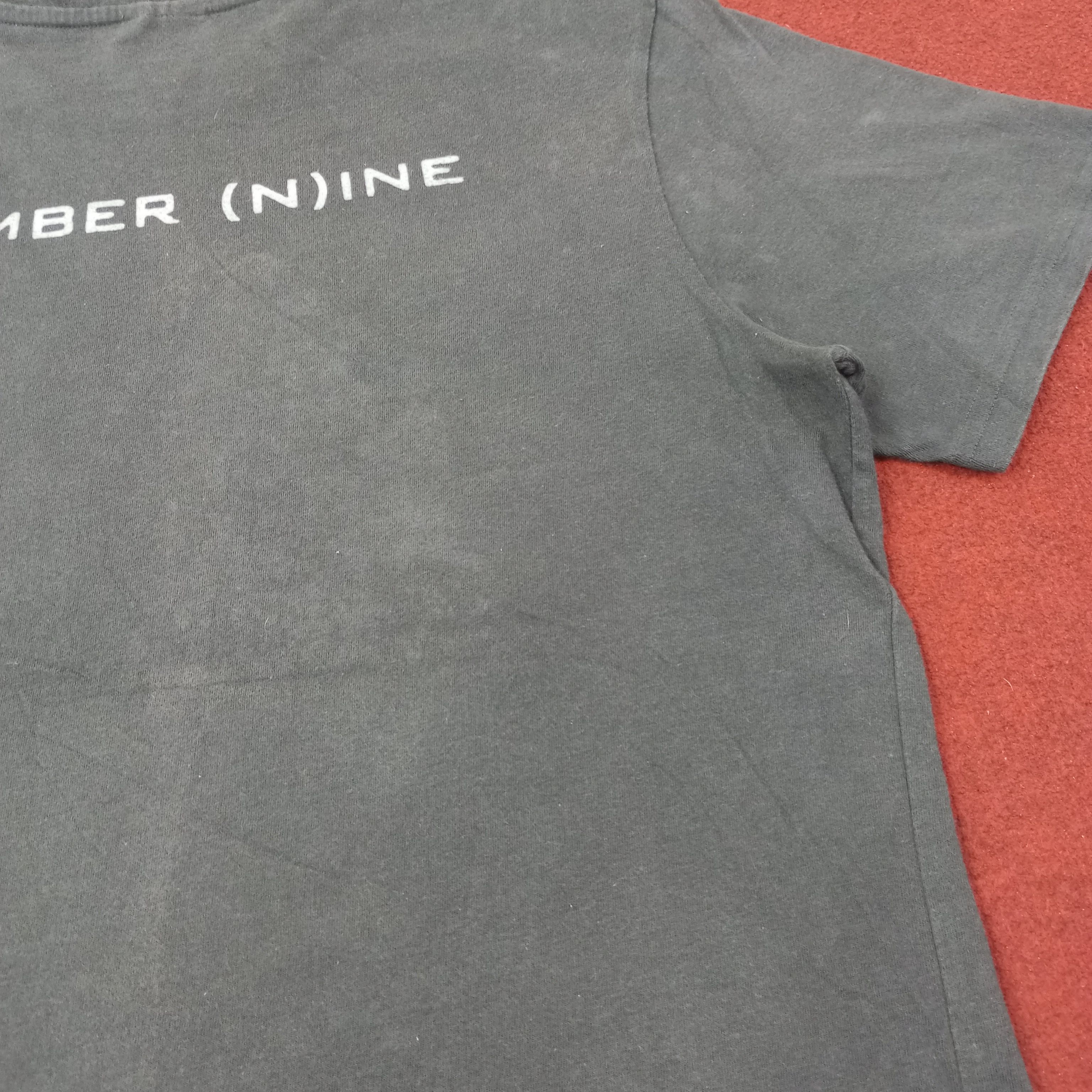 Number (N)ine Number Nine Japanese Brand Custom Art Tshirt c239n33 Size US L / EU 52-54 / 3 - 3 Thumbnail